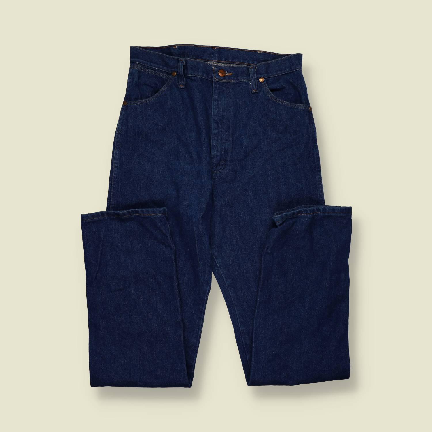 1980s / 1990s | Wrangler | 14MWZ Cowboy Jeans | Indigo Denim – w31