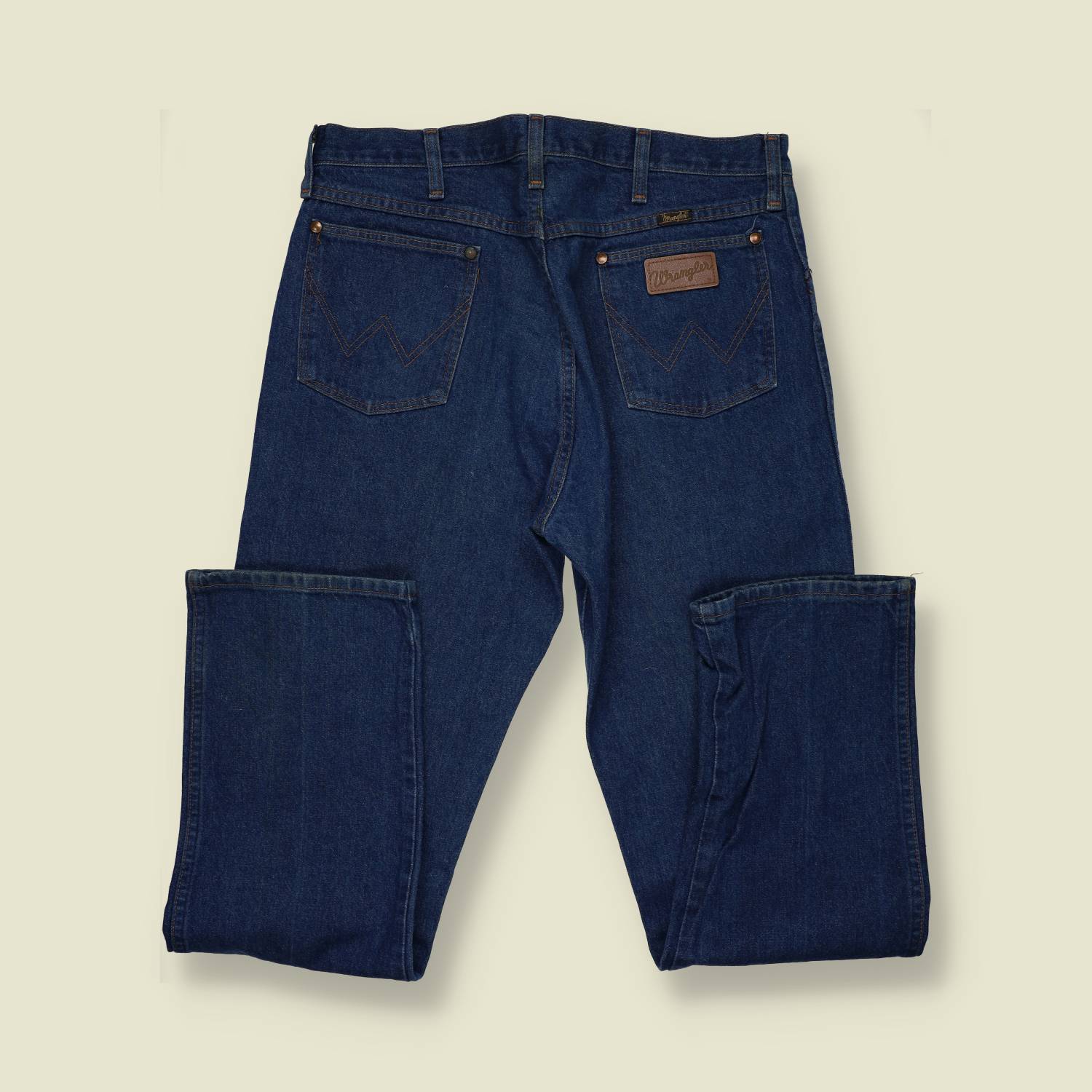 1970s / 1980s | Wrangler | Cowboy Jeans | Made in USA | Indigo Denim – w30