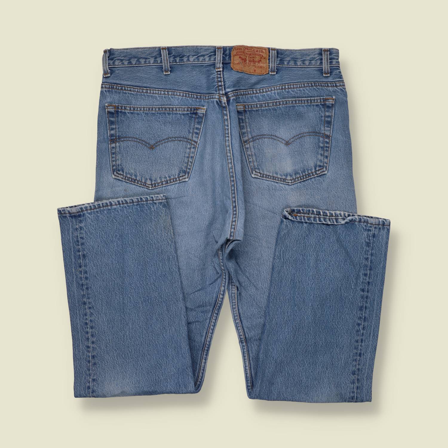 1990s | Levi's 501 | Made in USA | Light Blue Wash Jeans - w36