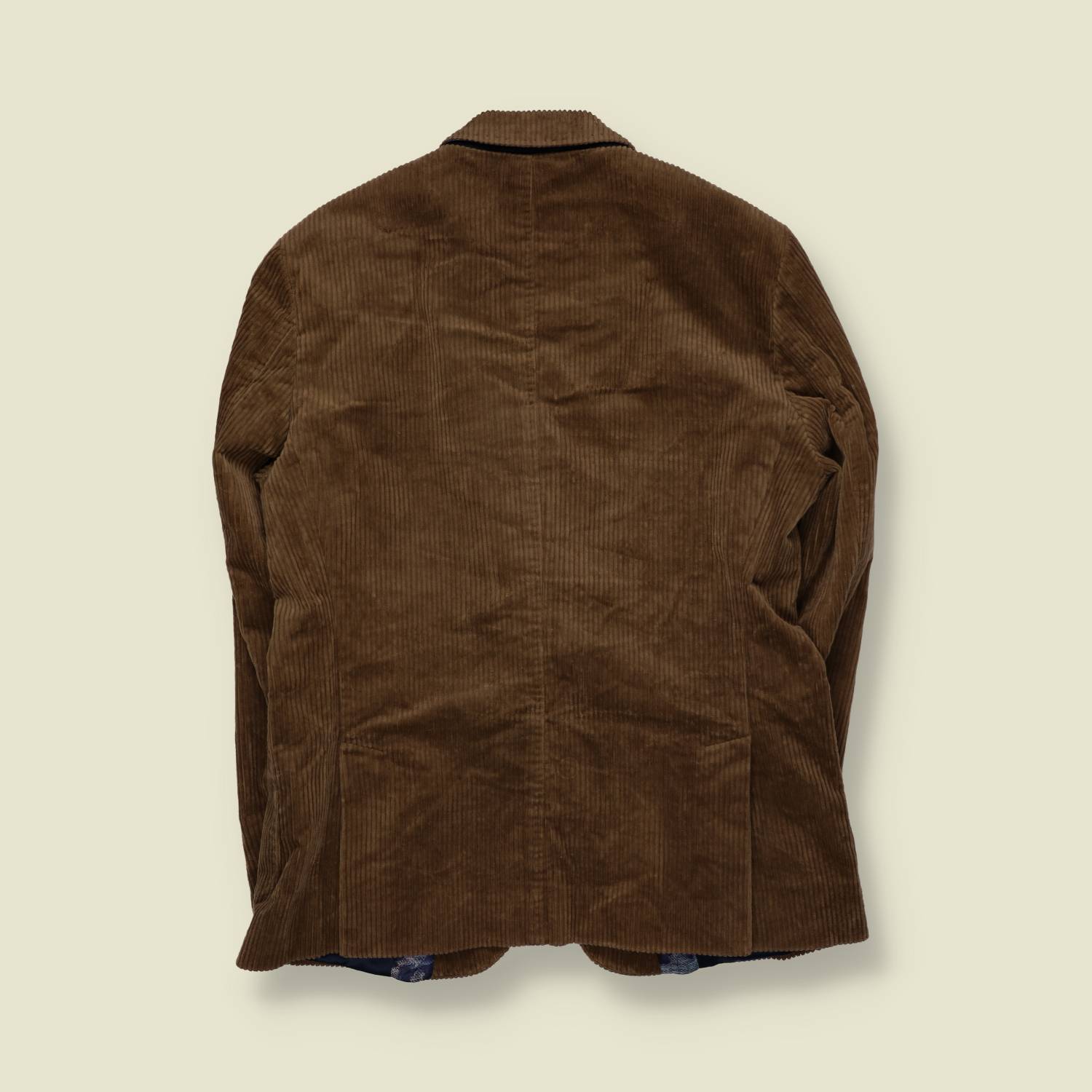 1990s | State of Art | Whale Cord Blazer | Brown - M