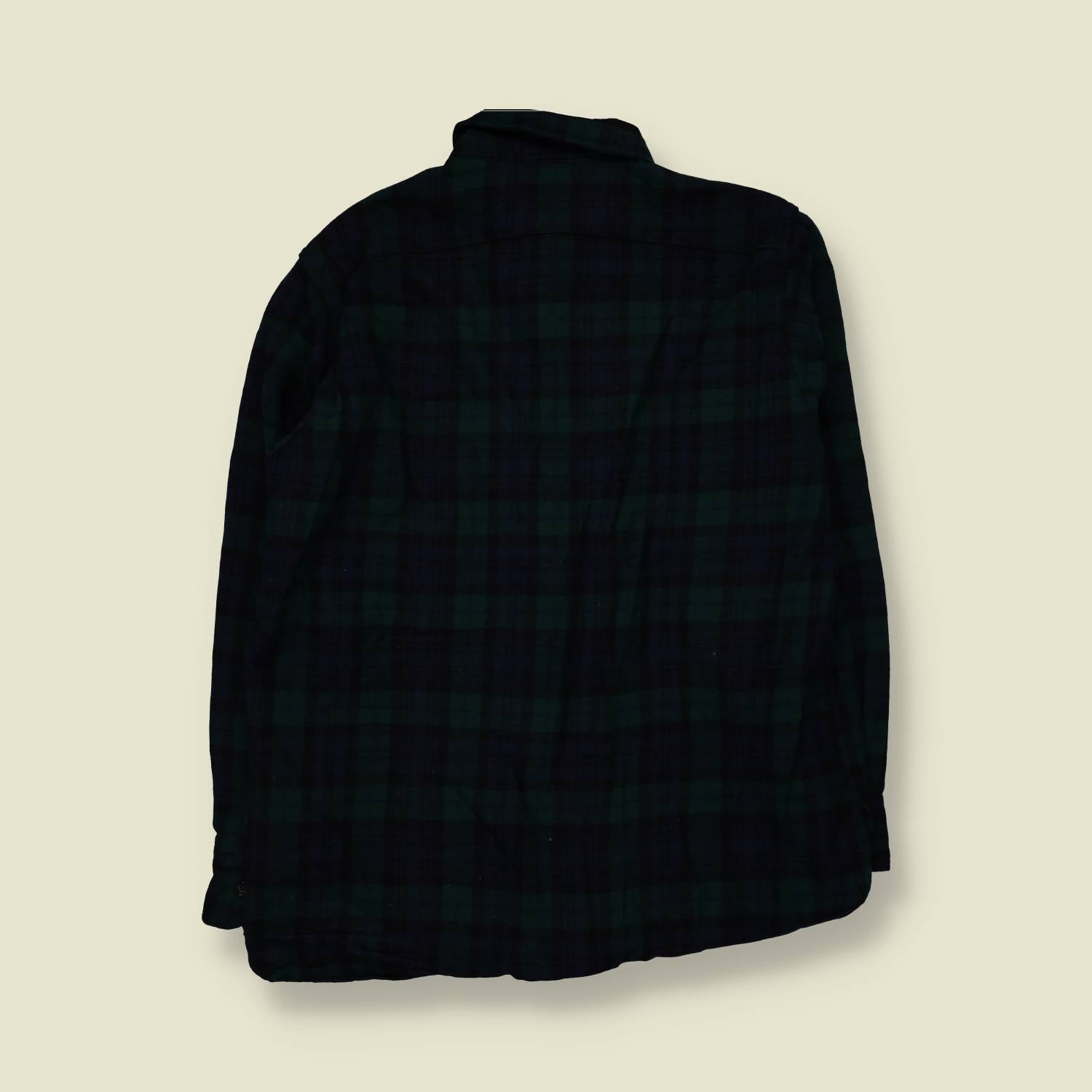 1980s | Woolrich | Shirt | Black Watch Plaid | Made in USA - XL