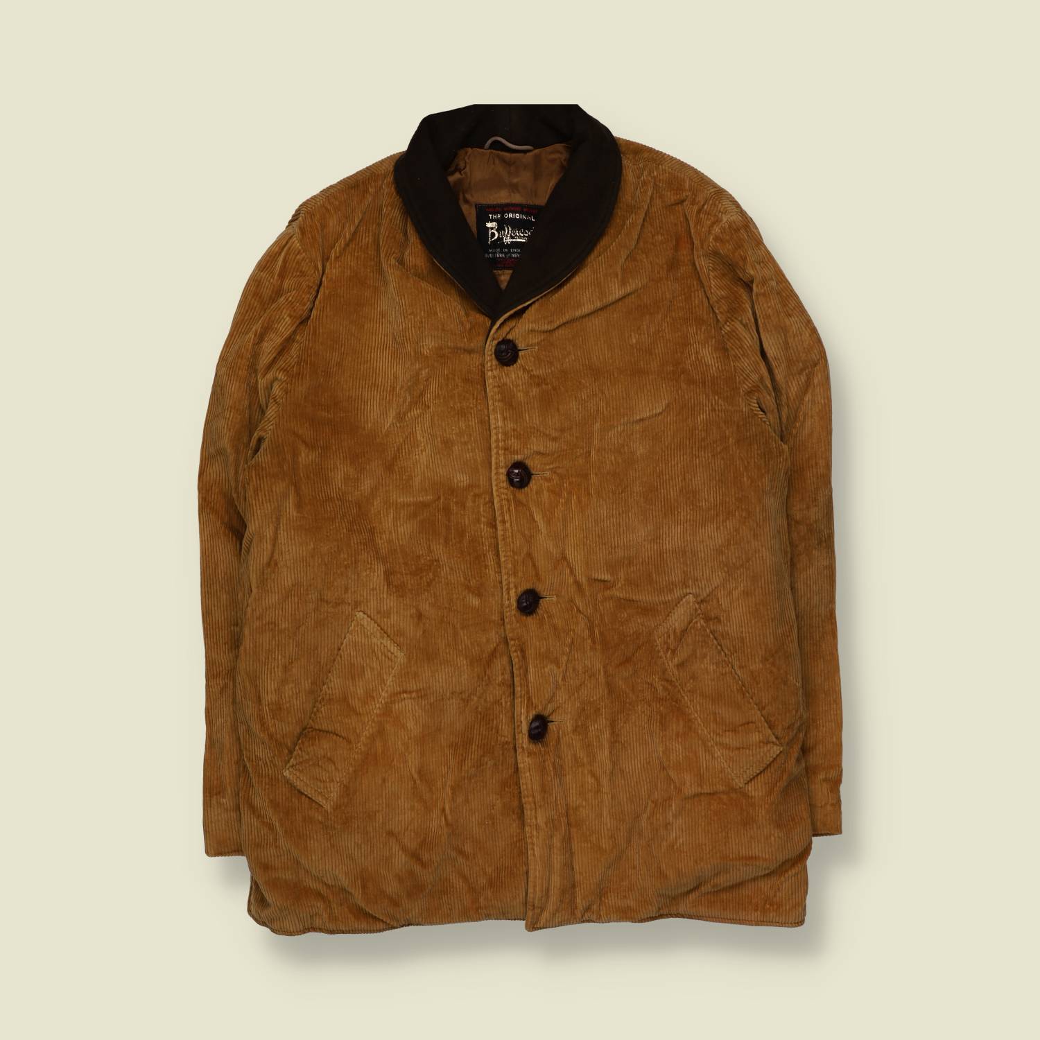 1960s | Bluffercoat | Jacket | Tan | Made in England - M
