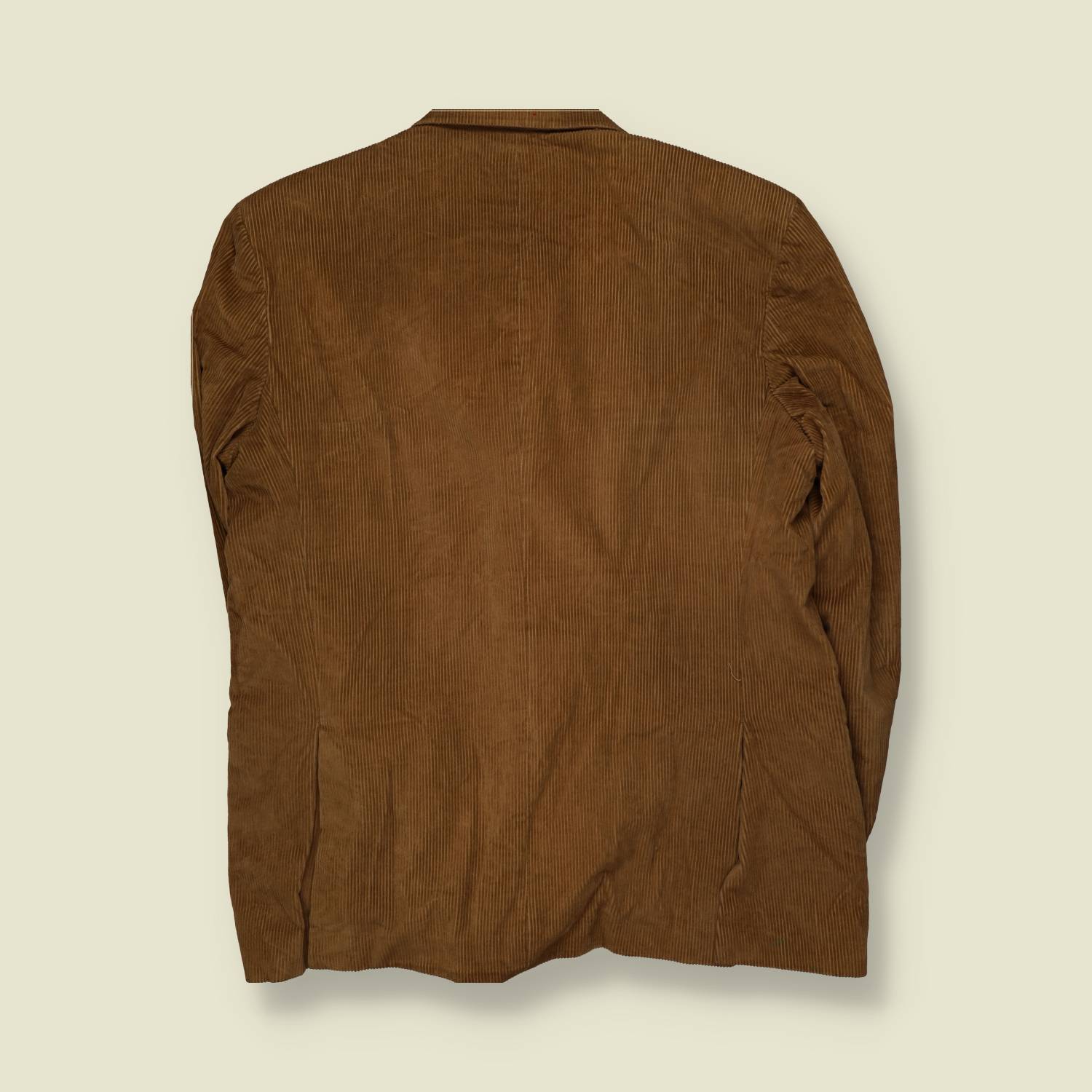1990s | Club | Corduroy Blazer | Tan | Made in Italy - XL
