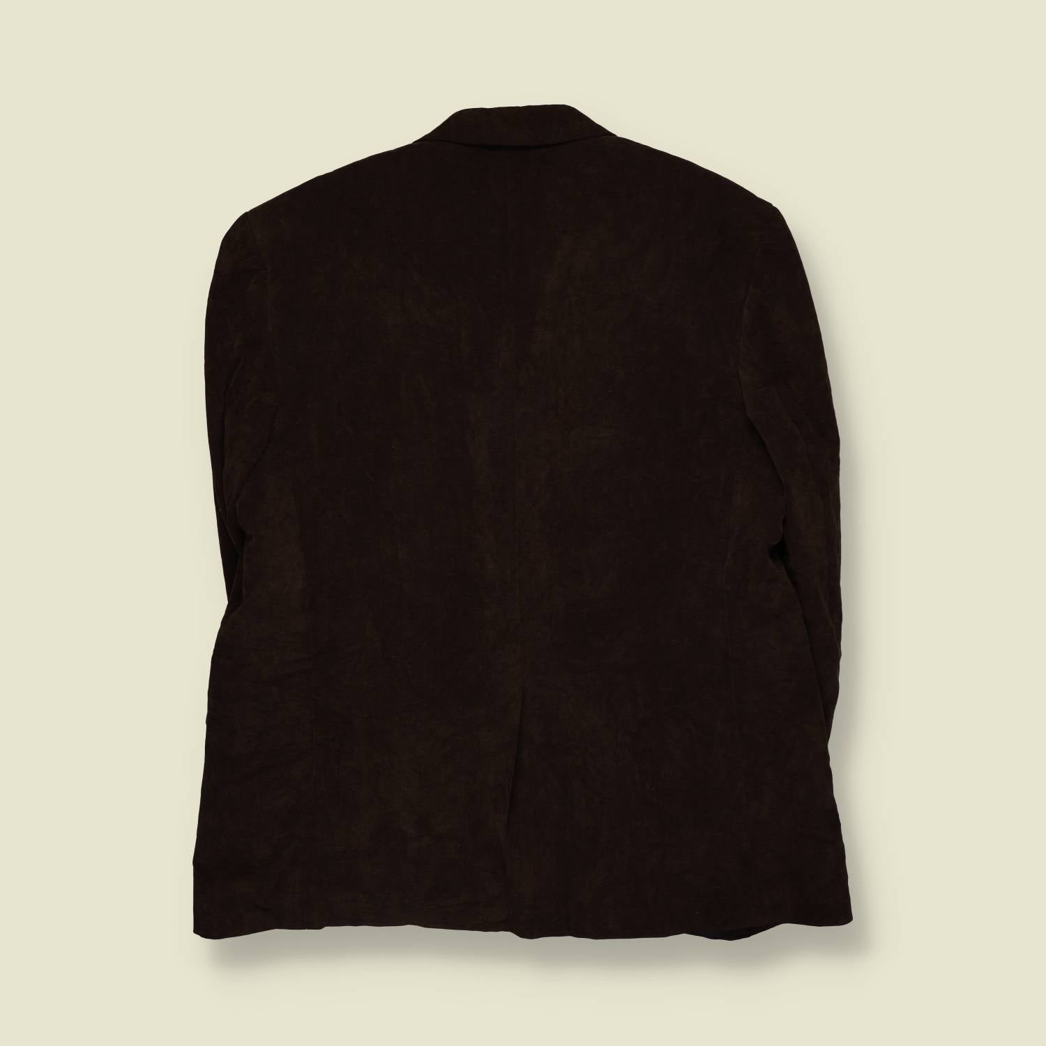 1990s | Commander | Corduroy Blazer | Dark Brown - XL