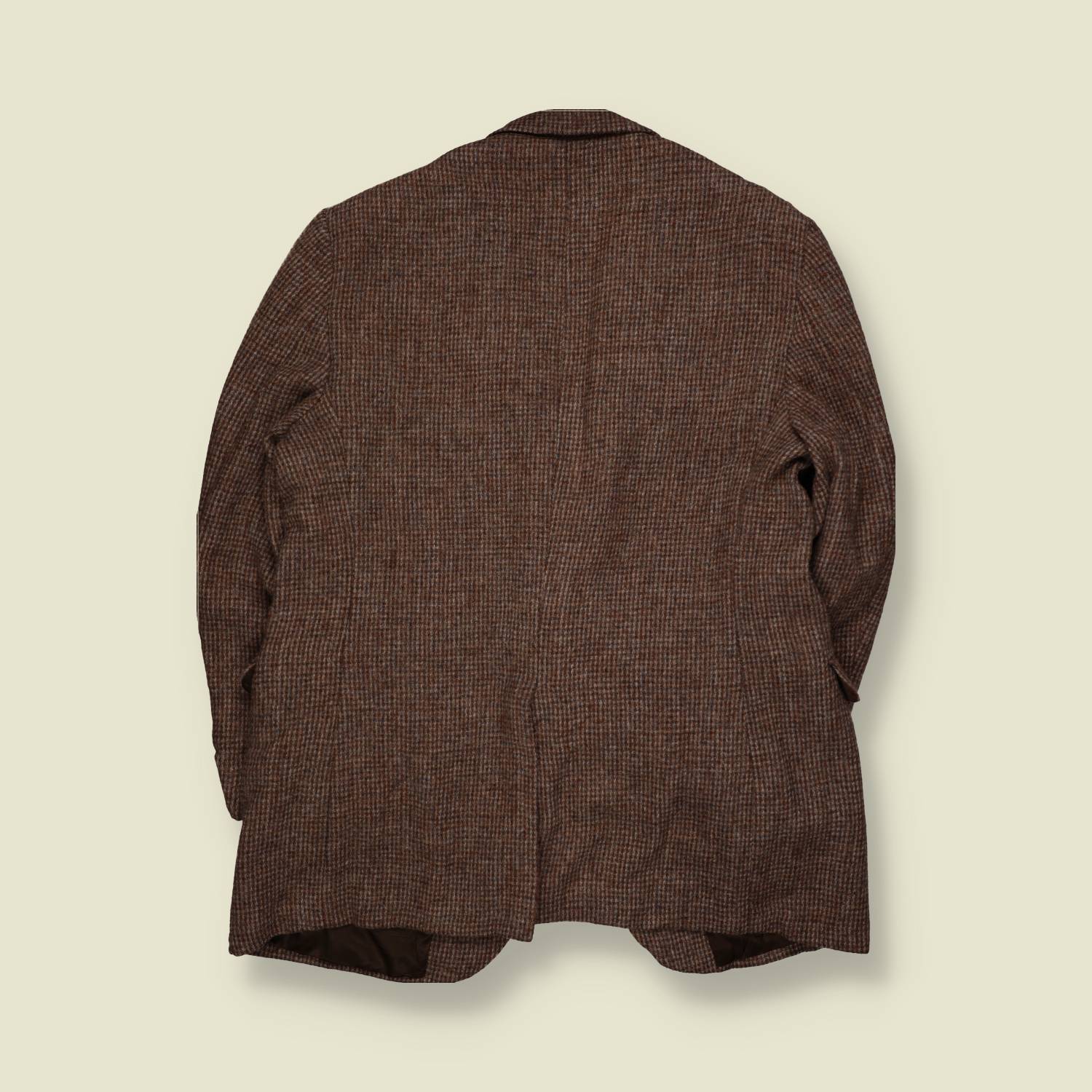 1980s | Harris Tweed | Blazer | Brown - L