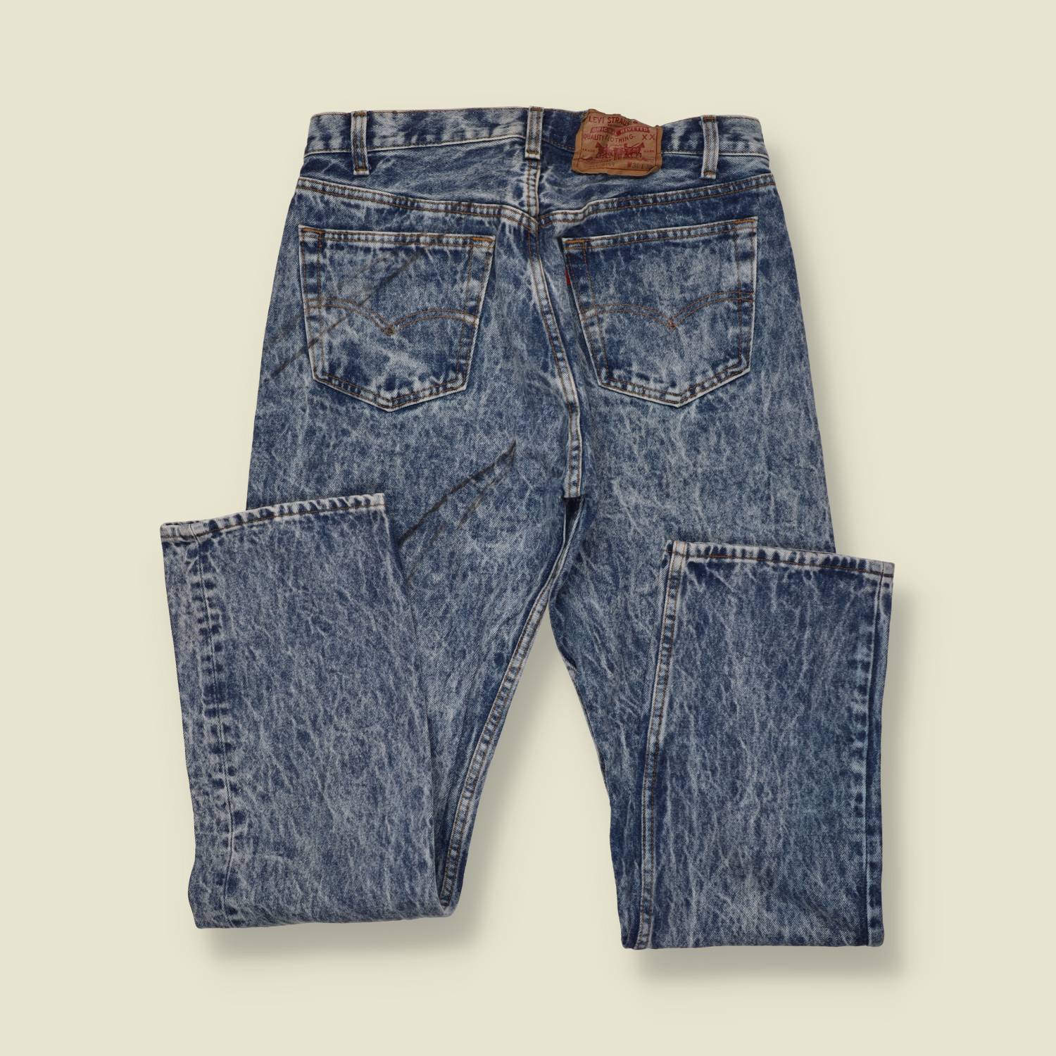 1980s | Levi's 501 | Jeans | Acid Wash | Made in USA - w32
