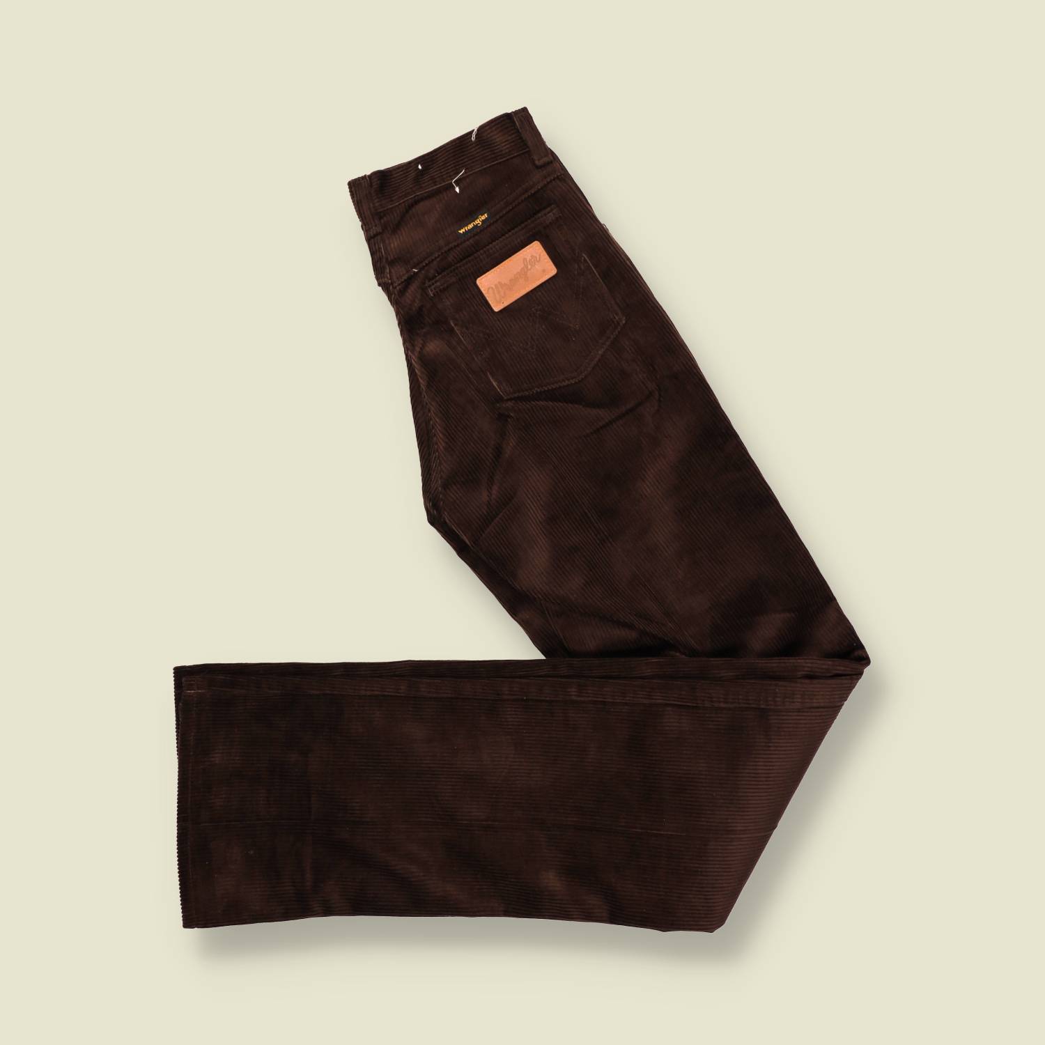 1970s | Wrangler | Deadstock Corduroy Jeans – Chocolate Brown - W26