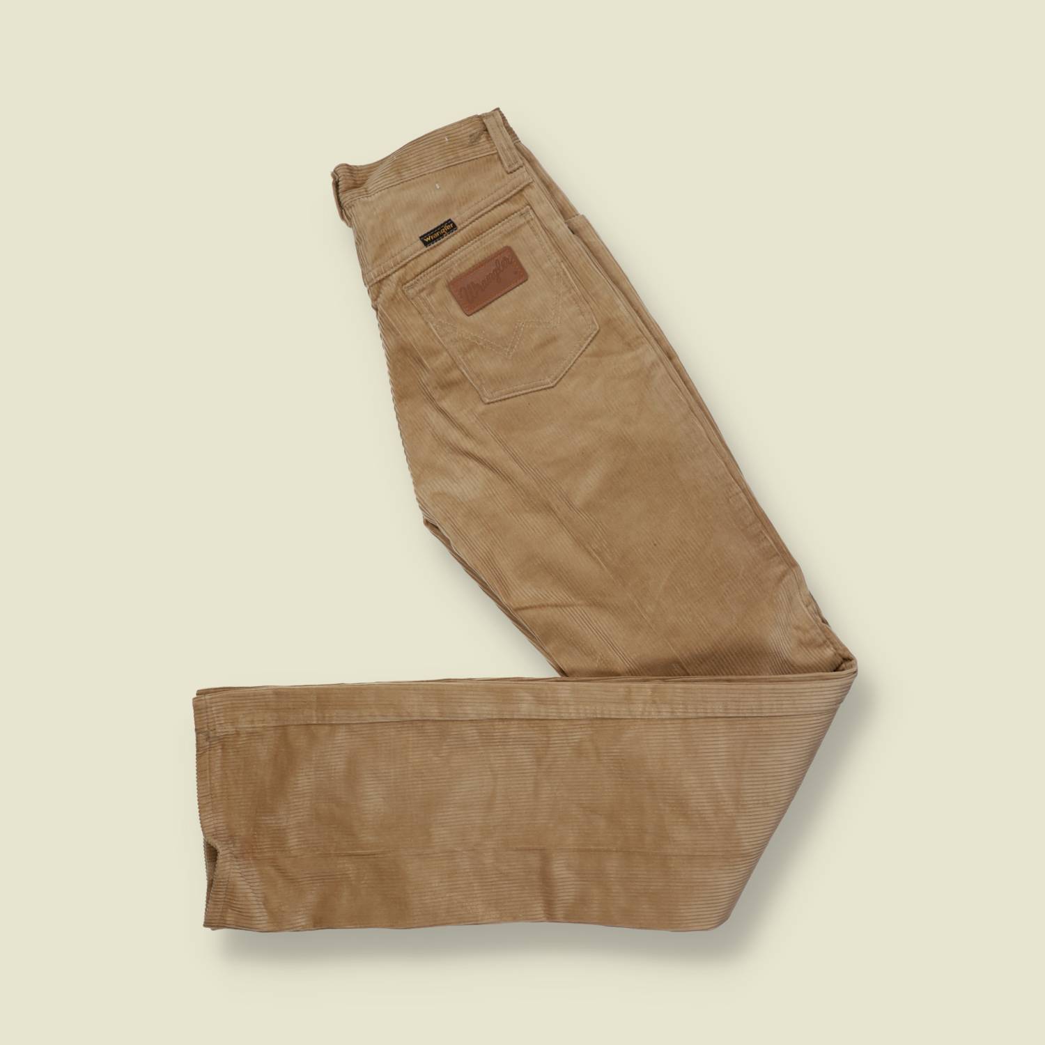 1970s | Wrangler | Deadstock Corduroy Jeans – Sand Beige - W26