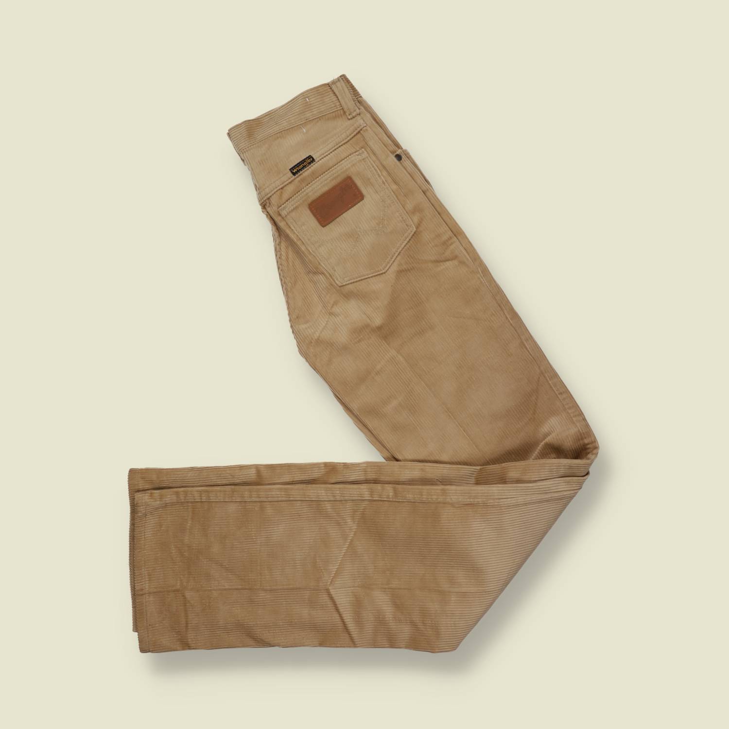 1970s | Wrangler | Deadstock Corduroy Jeans – Sand Beige - W26
