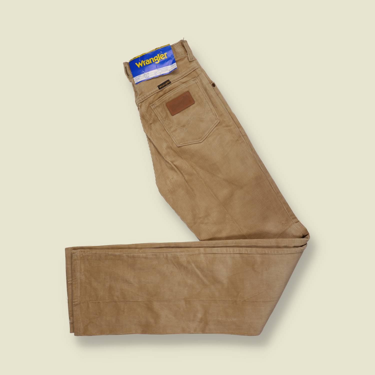 1970s | Wrangler | Deadstock Corduroy Jeans – Sand Beige - W26