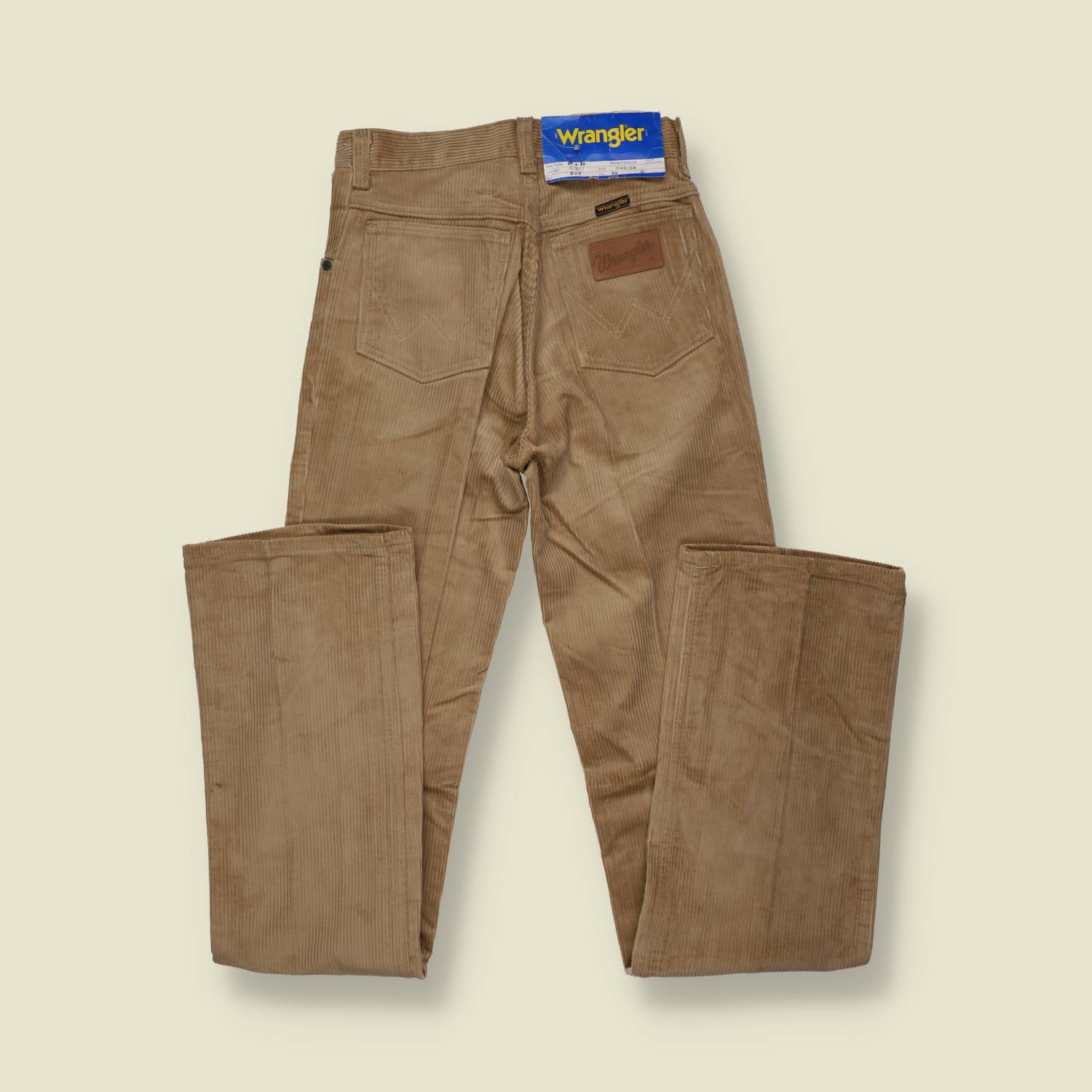 1970s | Wrangler | Deadstock Corduroy Jeans – Sand Beige - W26