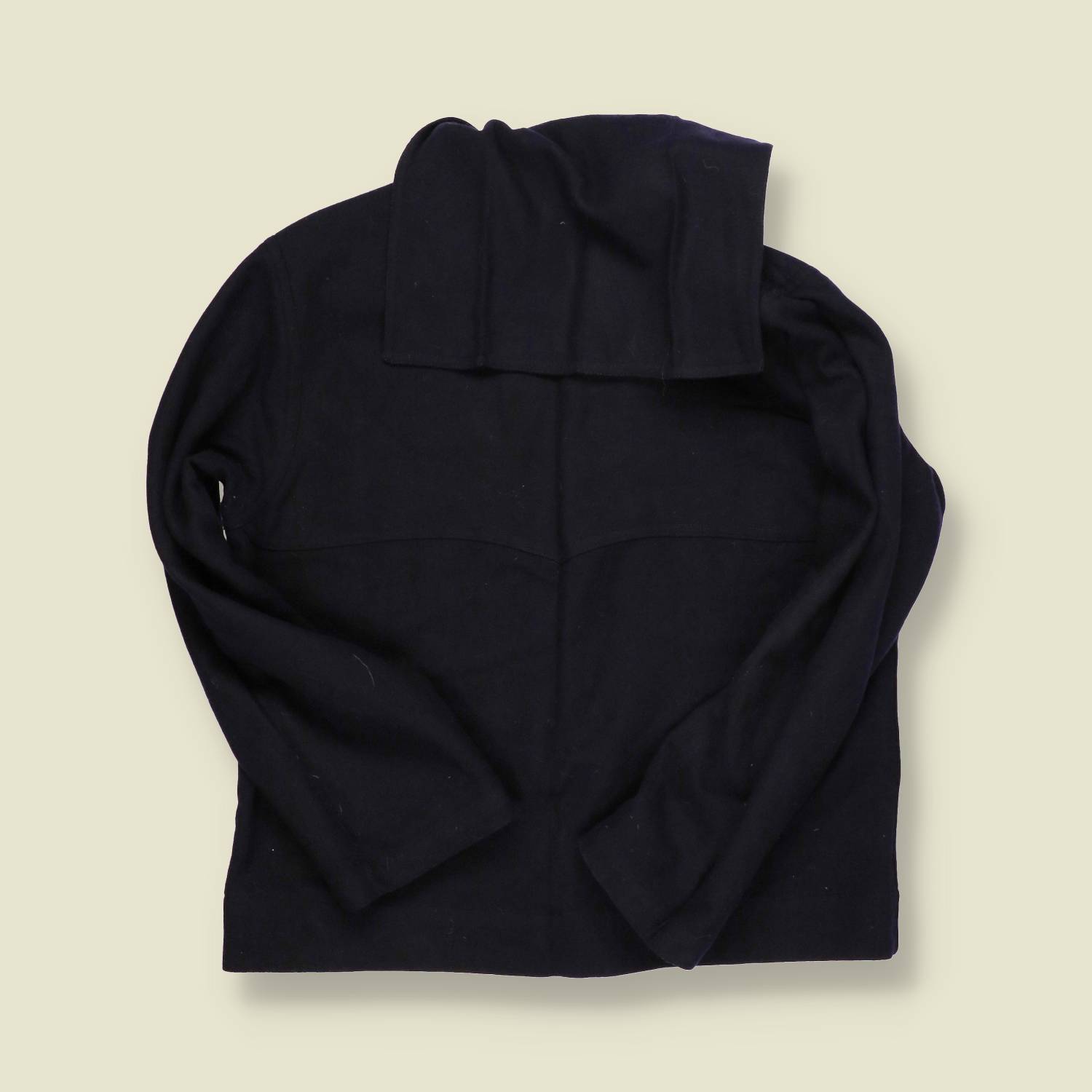 1970s | U.S. Navy | Wool Sailor Jumper – Dark Navy – M - XS/S