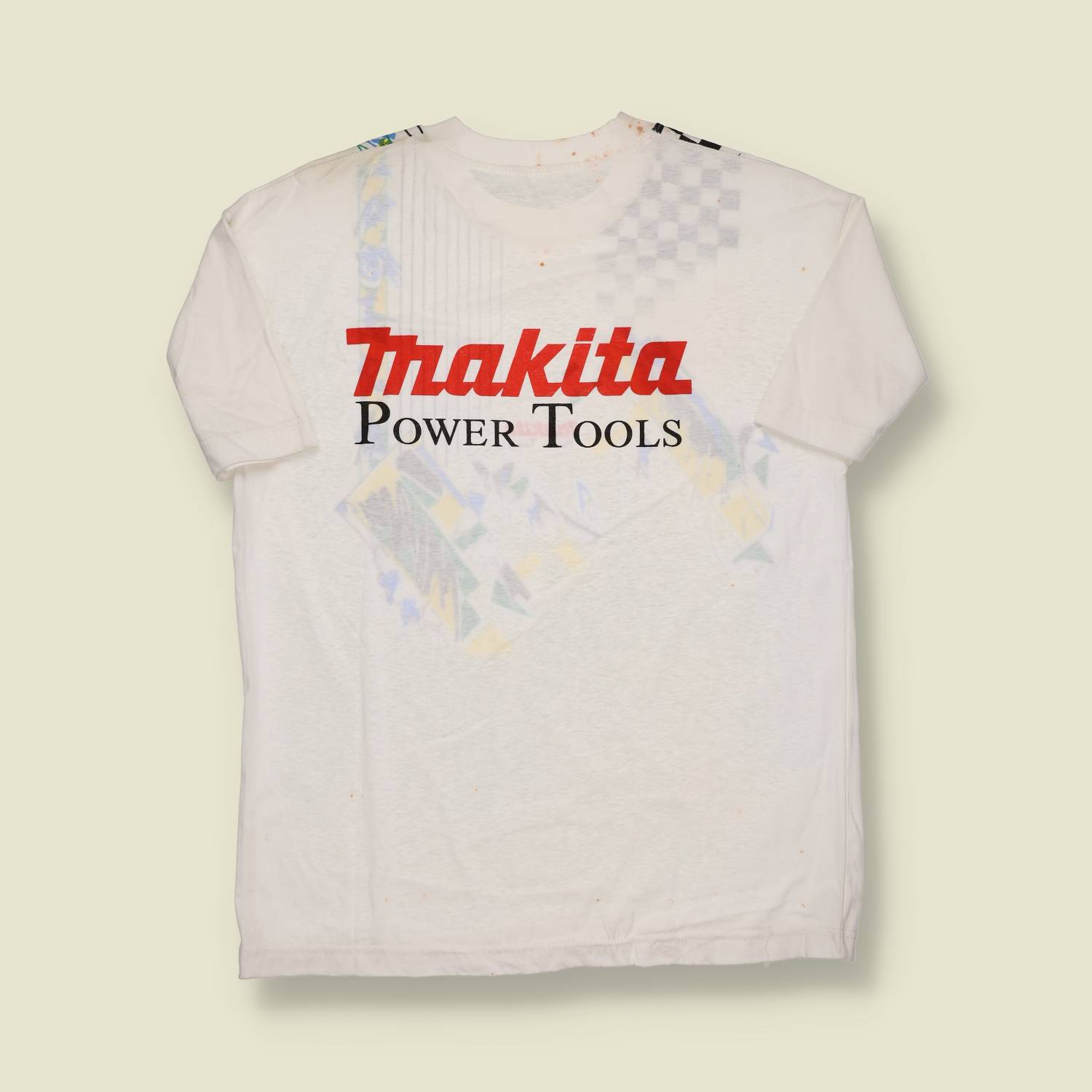 1980s | Makita Power Tools | Graphic Promo Tee – White - XS