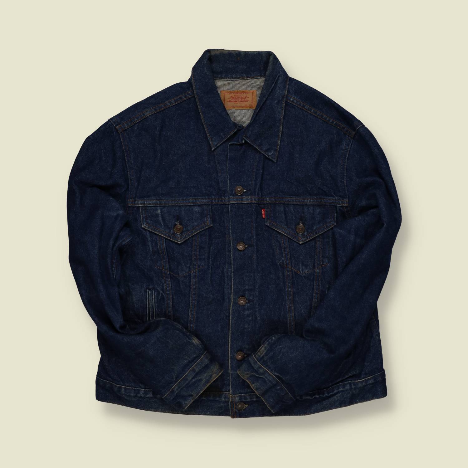 1970s | Levi’s | Made in USA Type III Trucker Jacket – Dark Indigo Denim - S