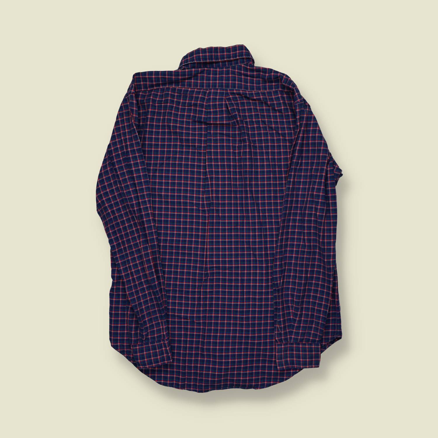 1990s | Ralph Lauren | Tartan Check Shirt – Navy/Red/Green - M