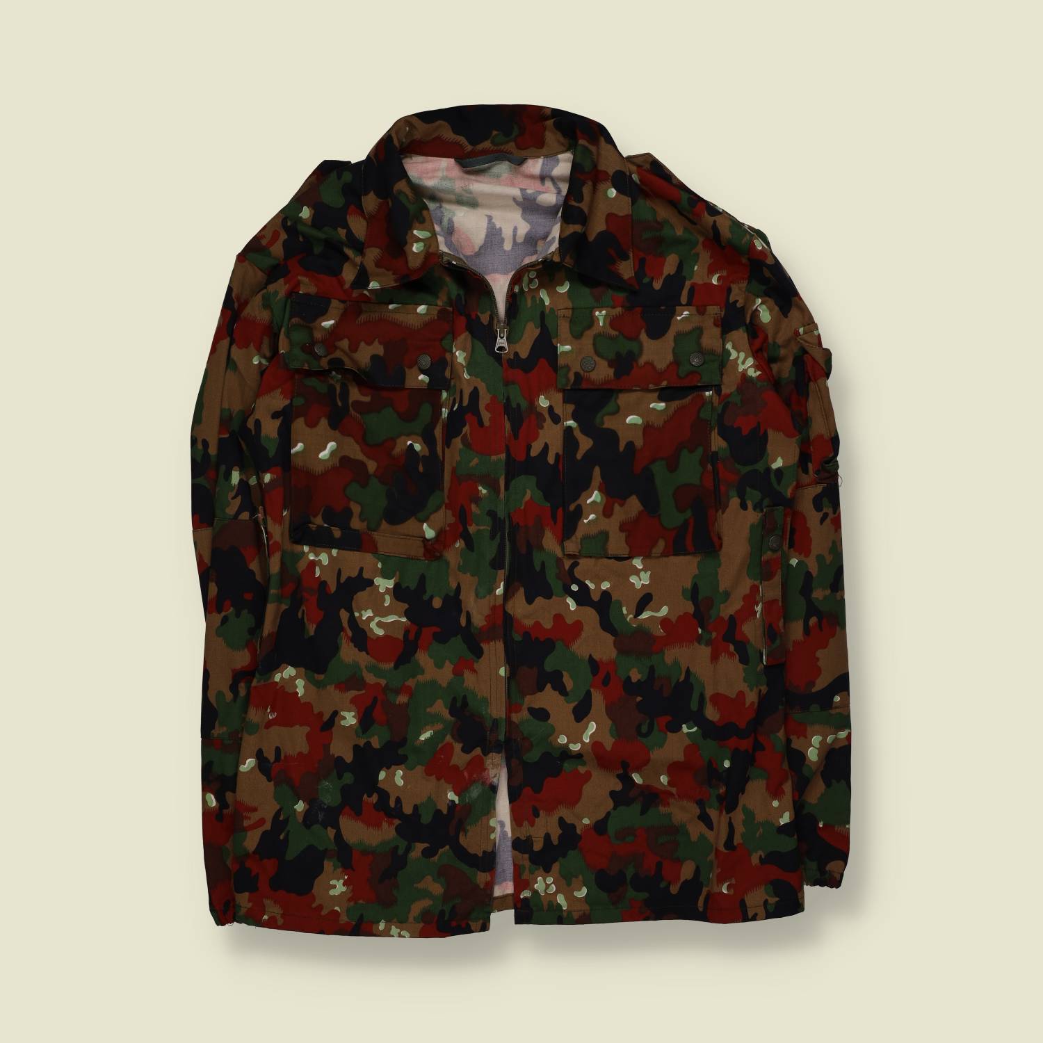 1991–1992 | Italian Army | Pizza Camo Shirt | Camouflage - XXXL
