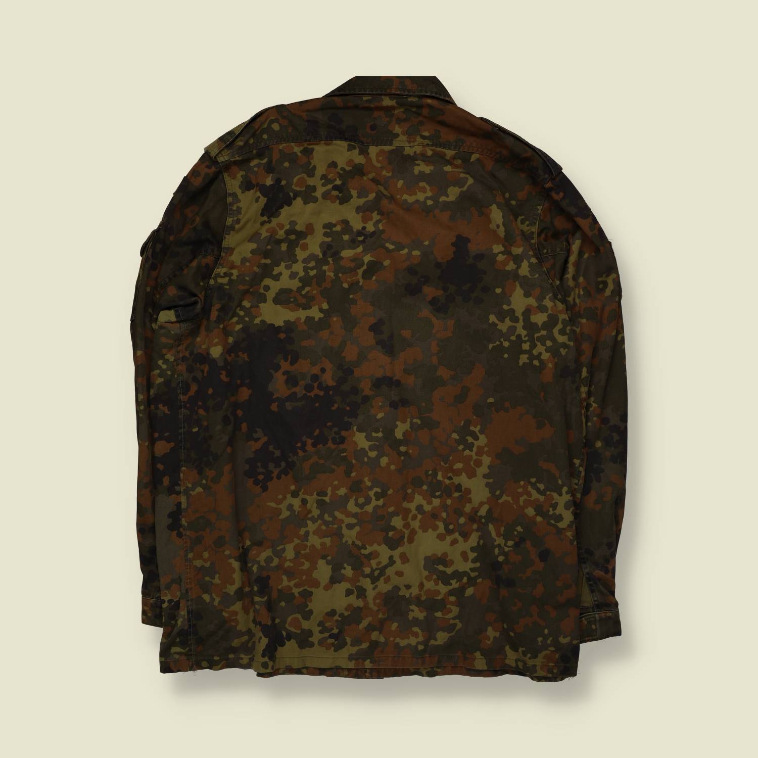 2010 | German Military | Flecktarn Field Shirt | Camouflage - XL