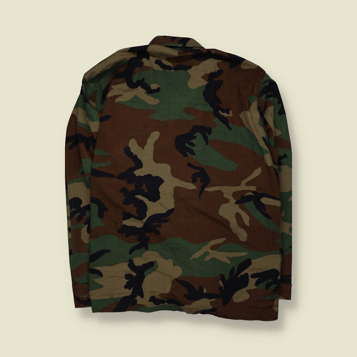 1990s | US Style Camo Shirt | Woodland Camouflage - XXXXXL