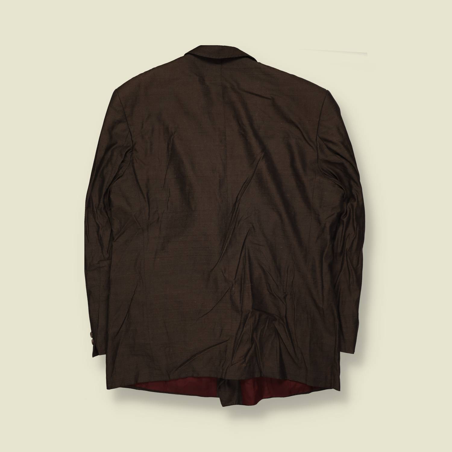 1980s | Two-Piece Suit | Dark Brown - L