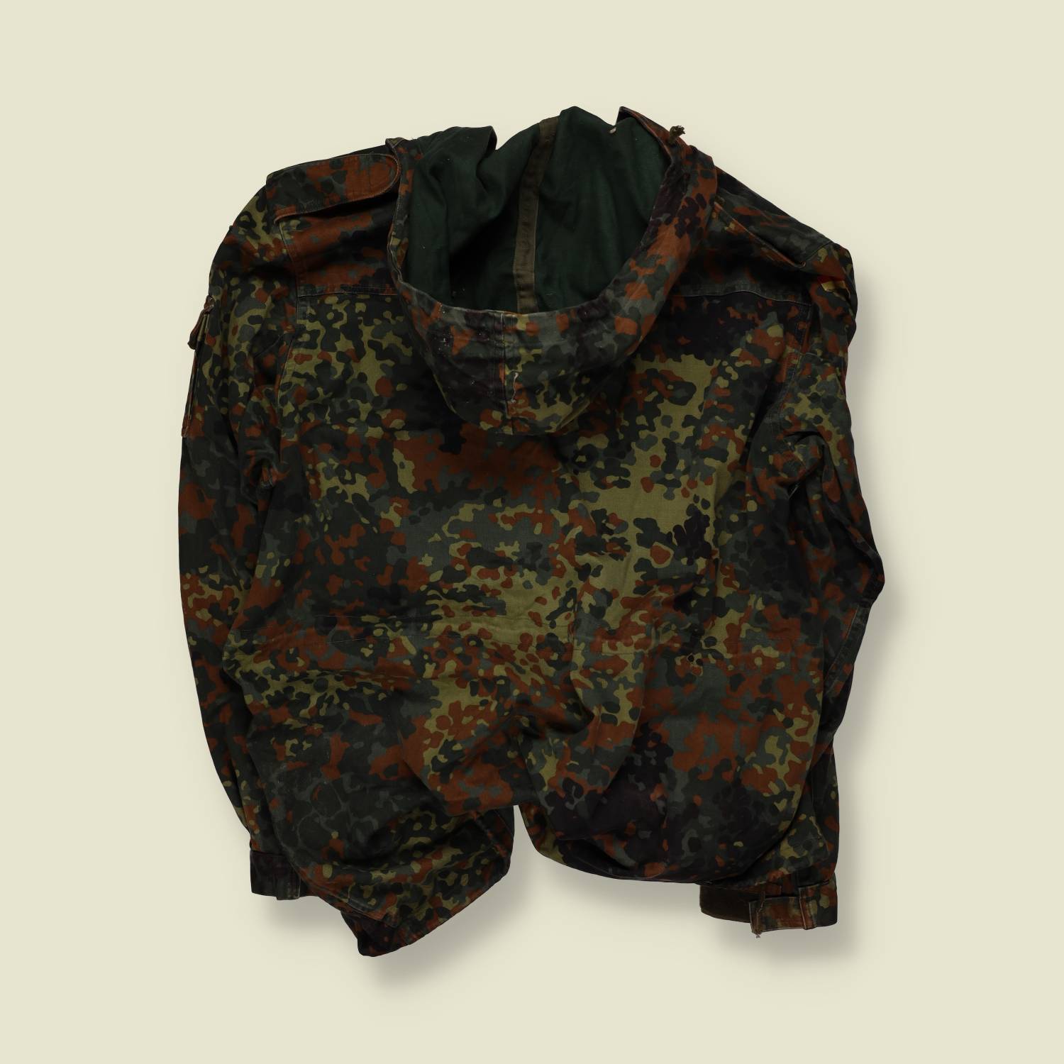 1996 | German Bundeswehr | Flecktarn Field Jacket | Camouflage - XXXXXL