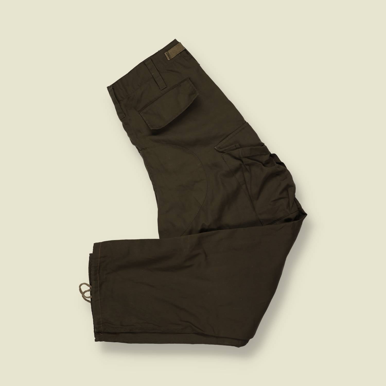 1990s | Military Cargo Trousers | Olive - w32