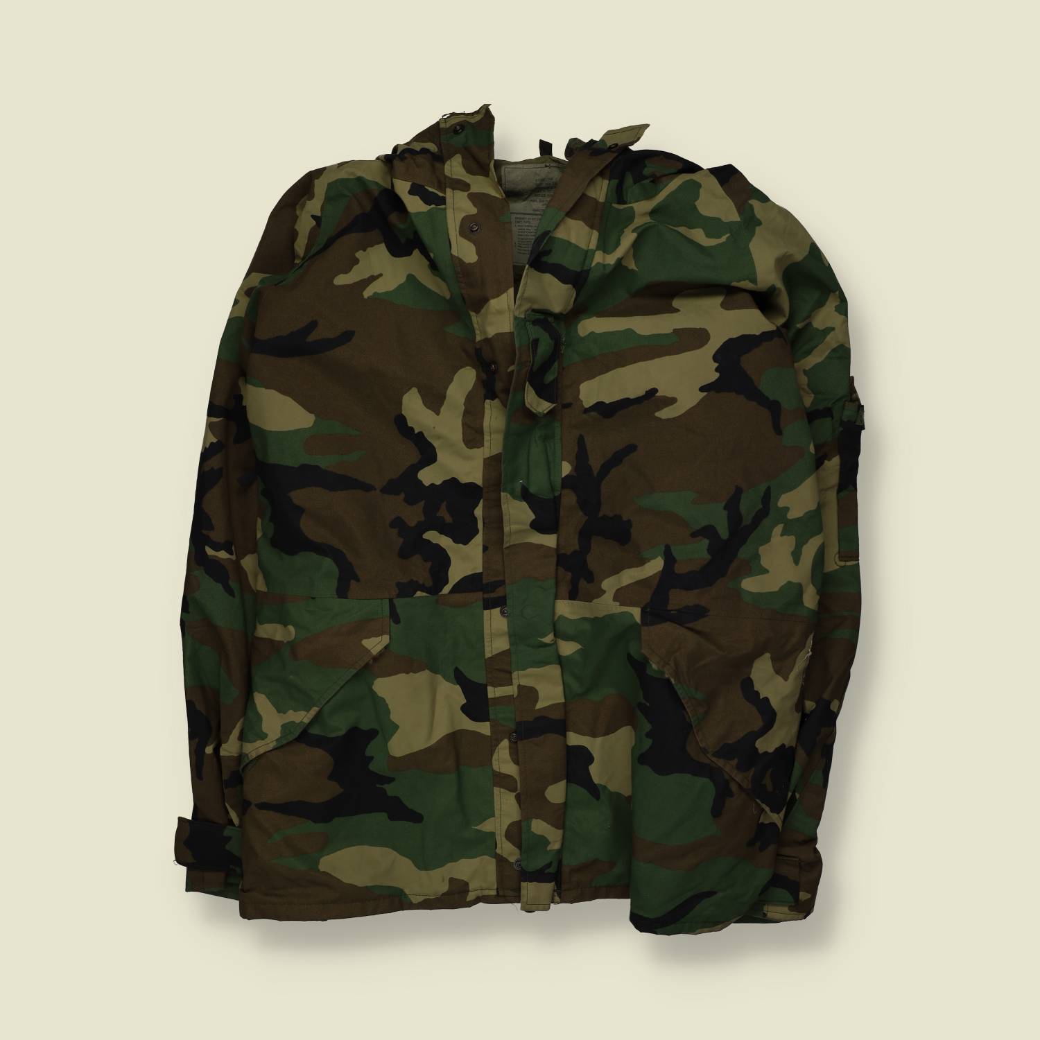 1988–1995 | US Military | Cold Weather Parka | Woodland Camouflage - XXXXL