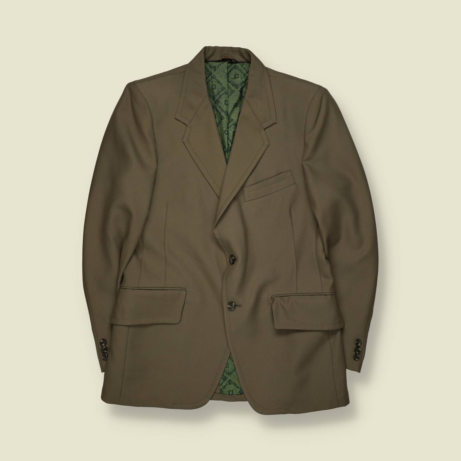 1970s | Leisure Blazer | Brown Tailored Jacket - XS