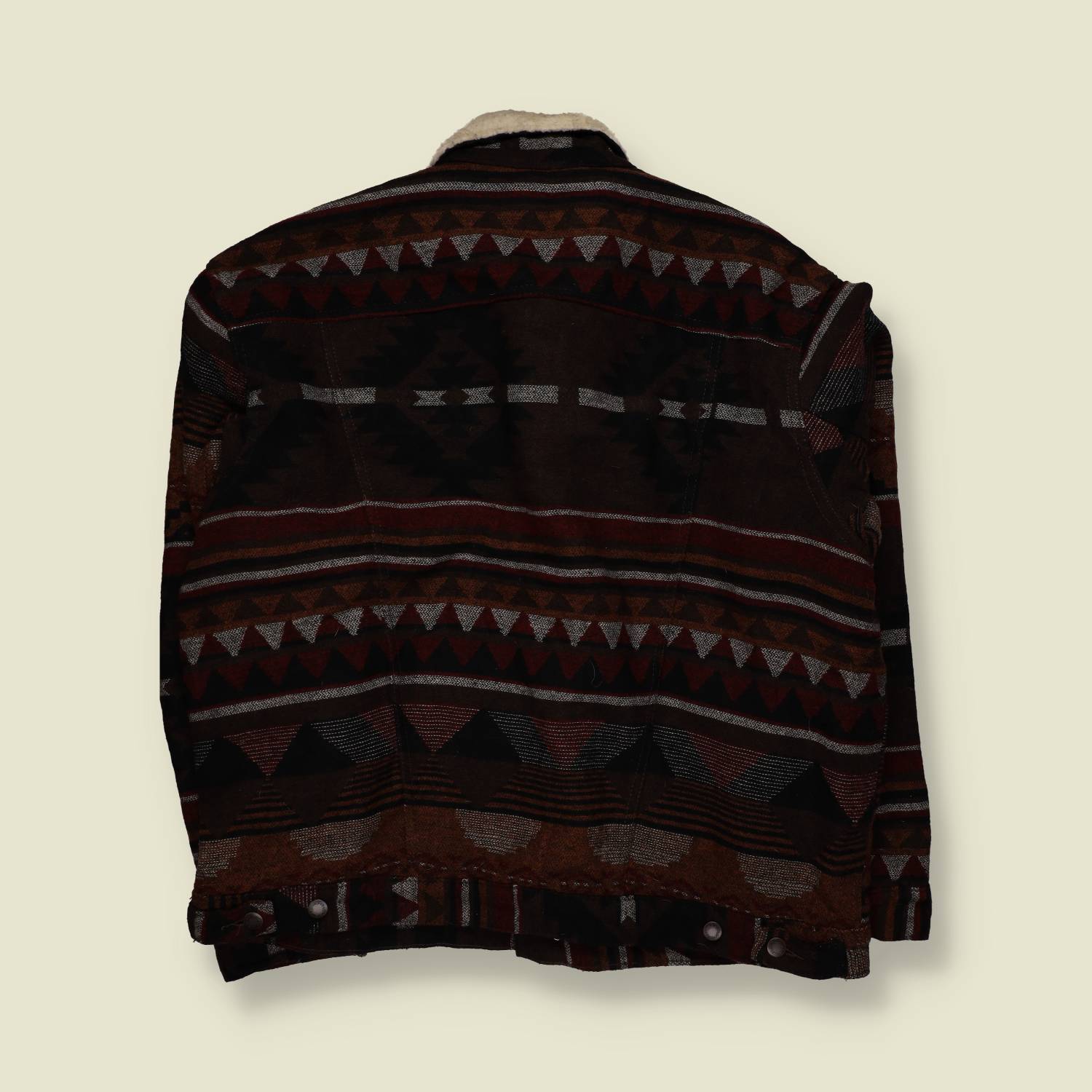 1990s | Wrangler | Southwestern Sherpa Jacket - XXXXL