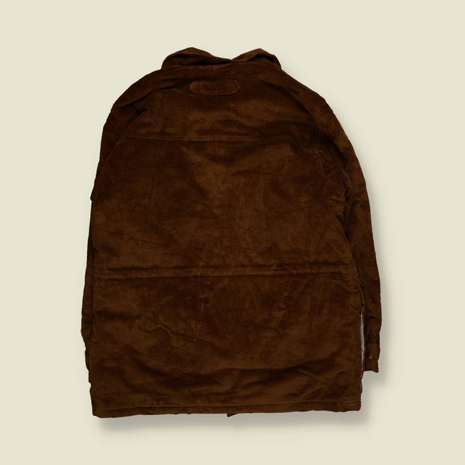 1990s | Lakeland | Corduroy Field Jacket | Brown – XL