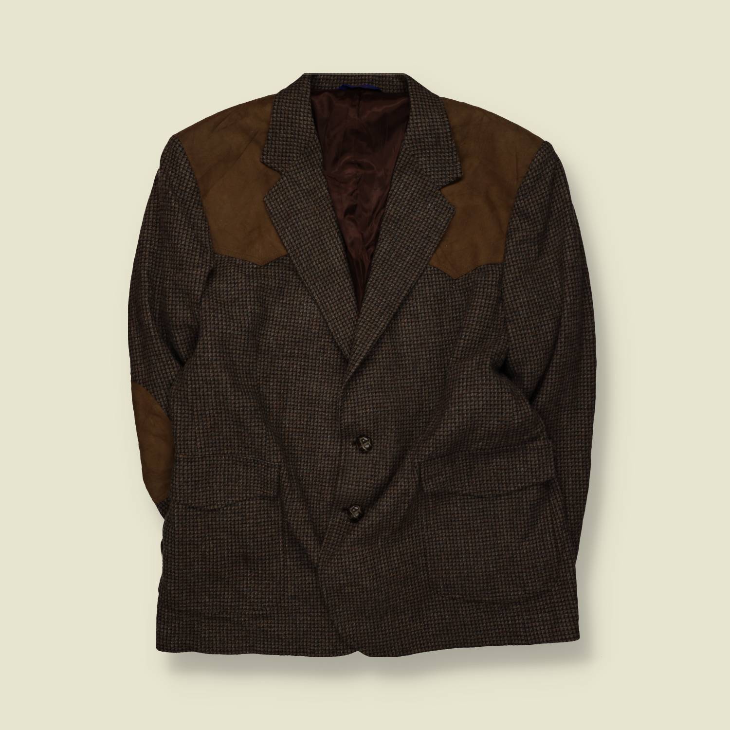 1990s–2000s | Pendleton | Western Blazer | Brown – XXL