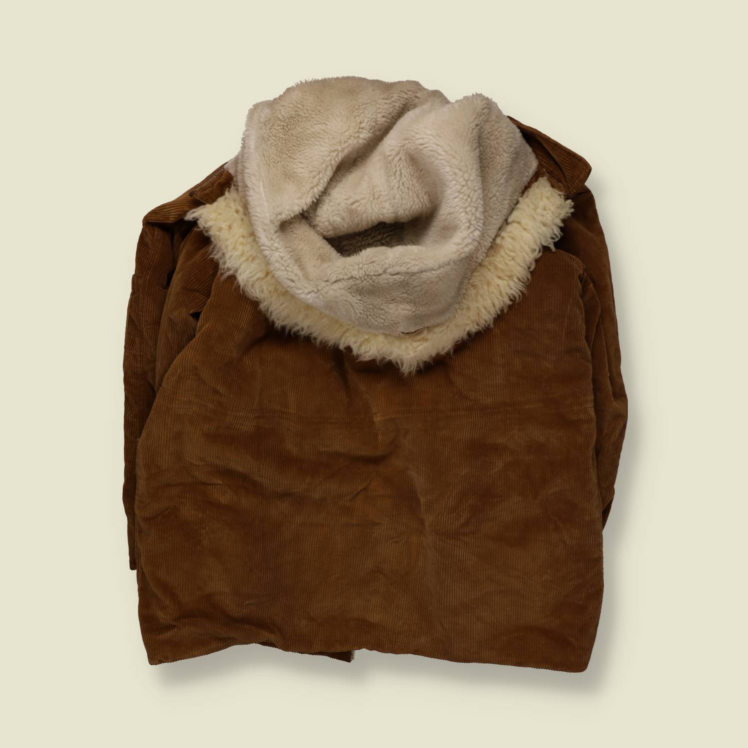 1970s | Lord | Corduroy Parka | Brown – XL