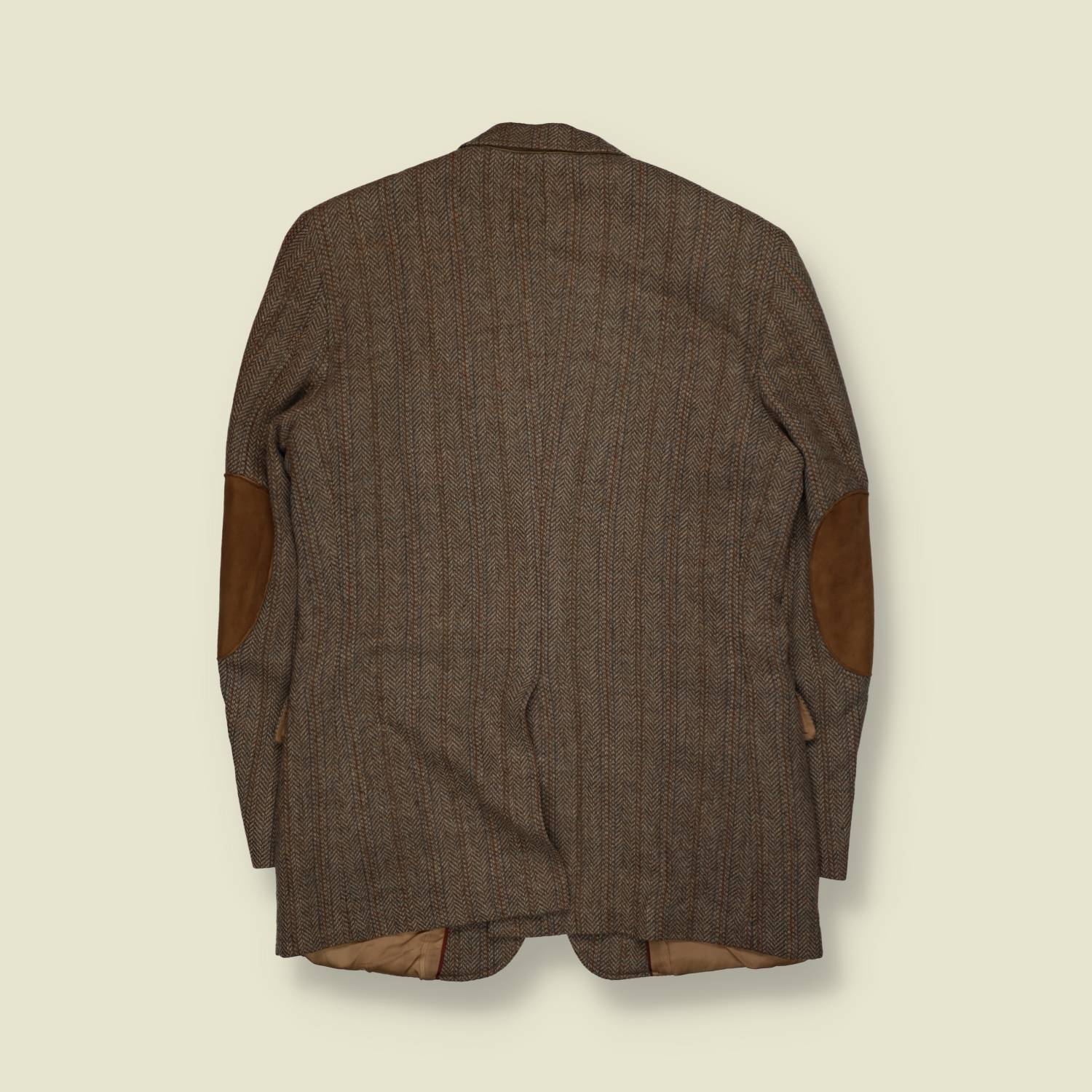 1970s | The Gally | Tweed Blazer | Brown Herringbone – S