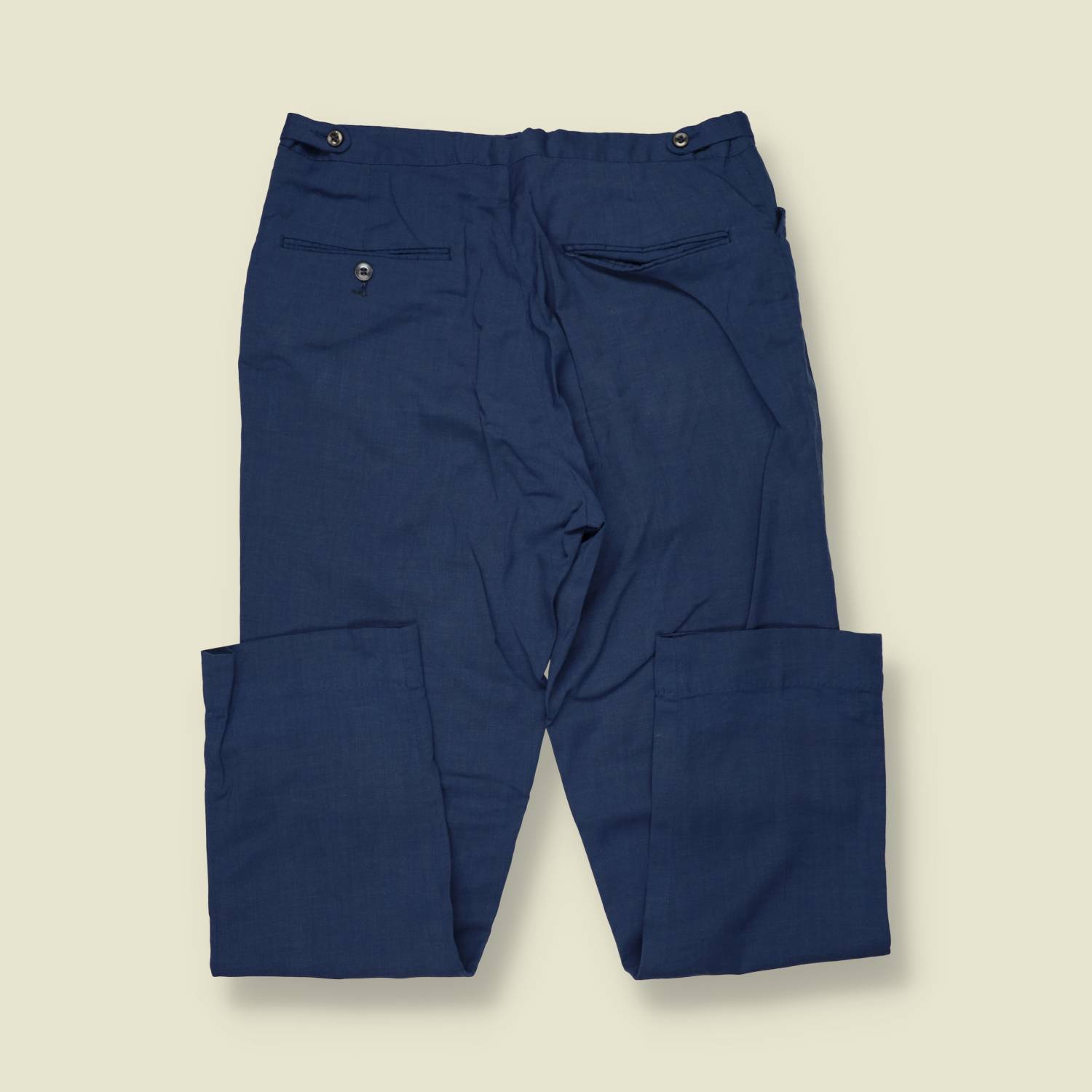 1960s | Tailored Trousers | Blue – w30