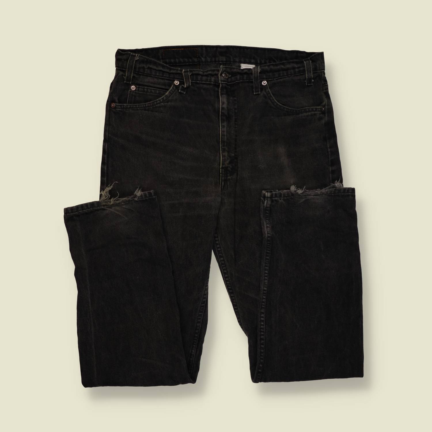 1980s–1990s | Levi’s | 505 Jeans | Black | Made In USA – w35