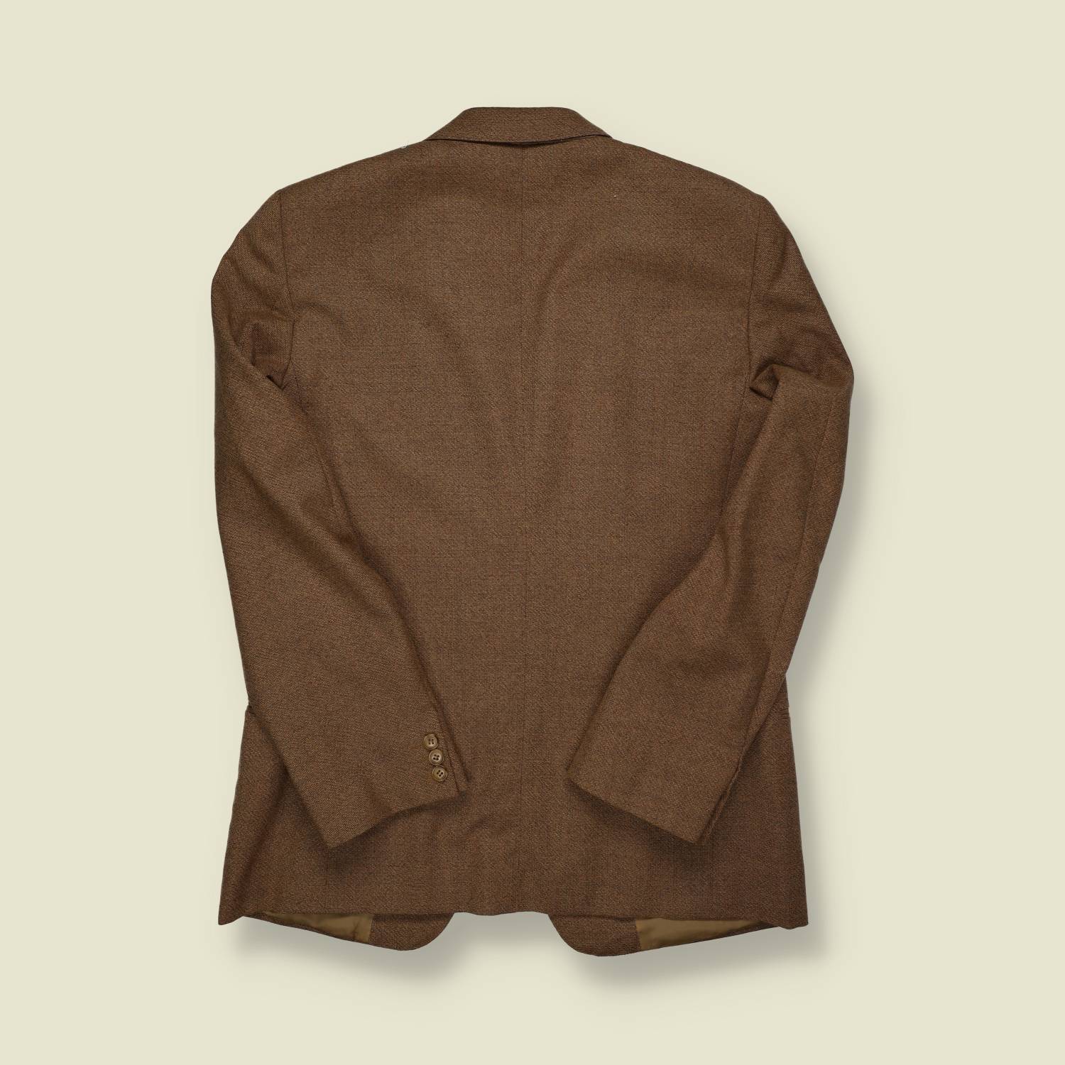 1960s | Secpi | Wool Tailored Blazer – Brown - S/M