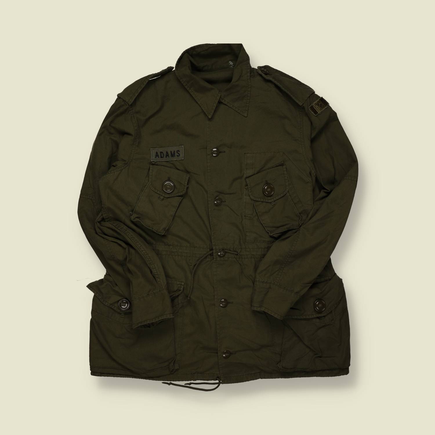 1980s | Canadian Army | Named Field Jacket – Olive Drab - M