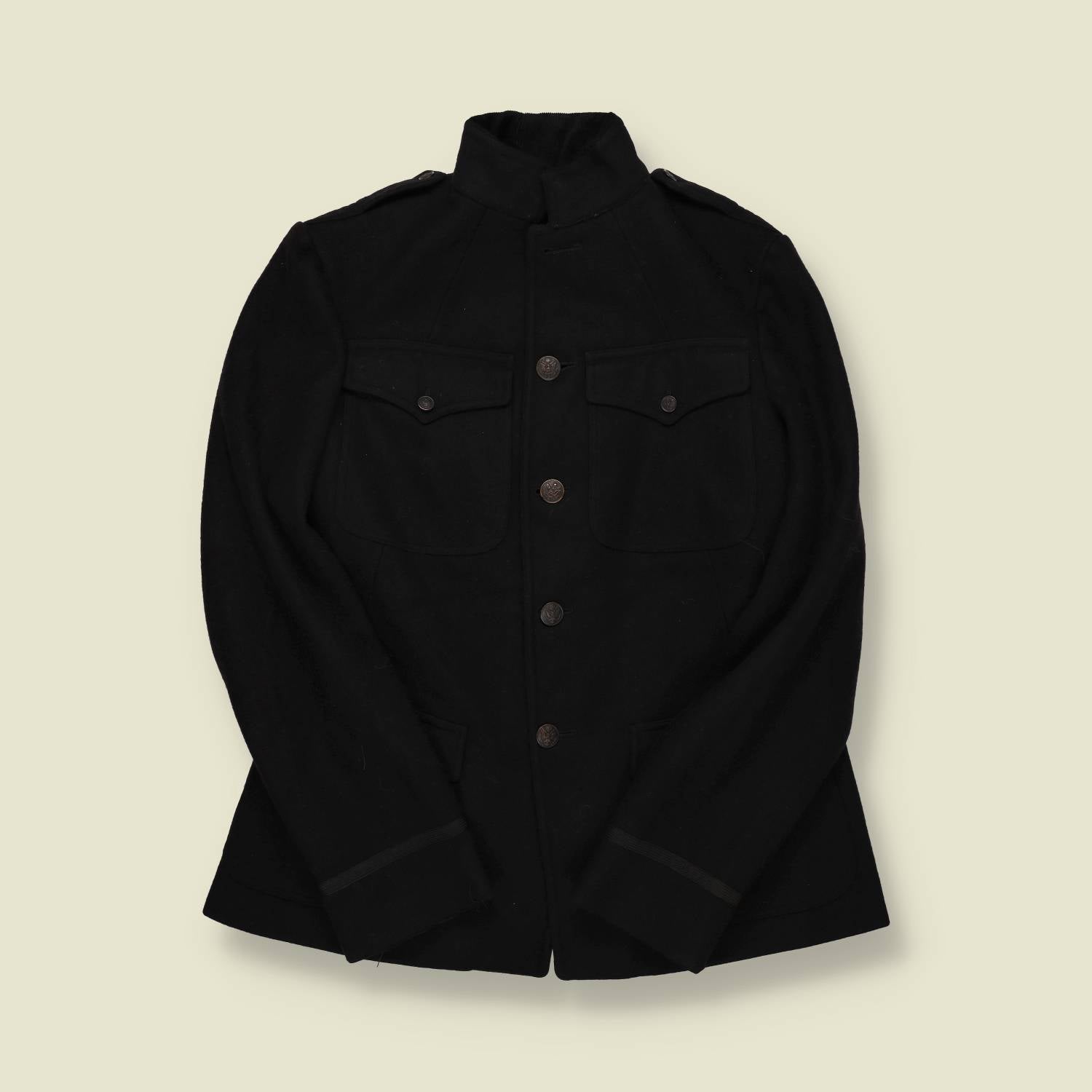 1960s–70s | British-Pattern | Wool Patrol / Service Jacket – Black - S