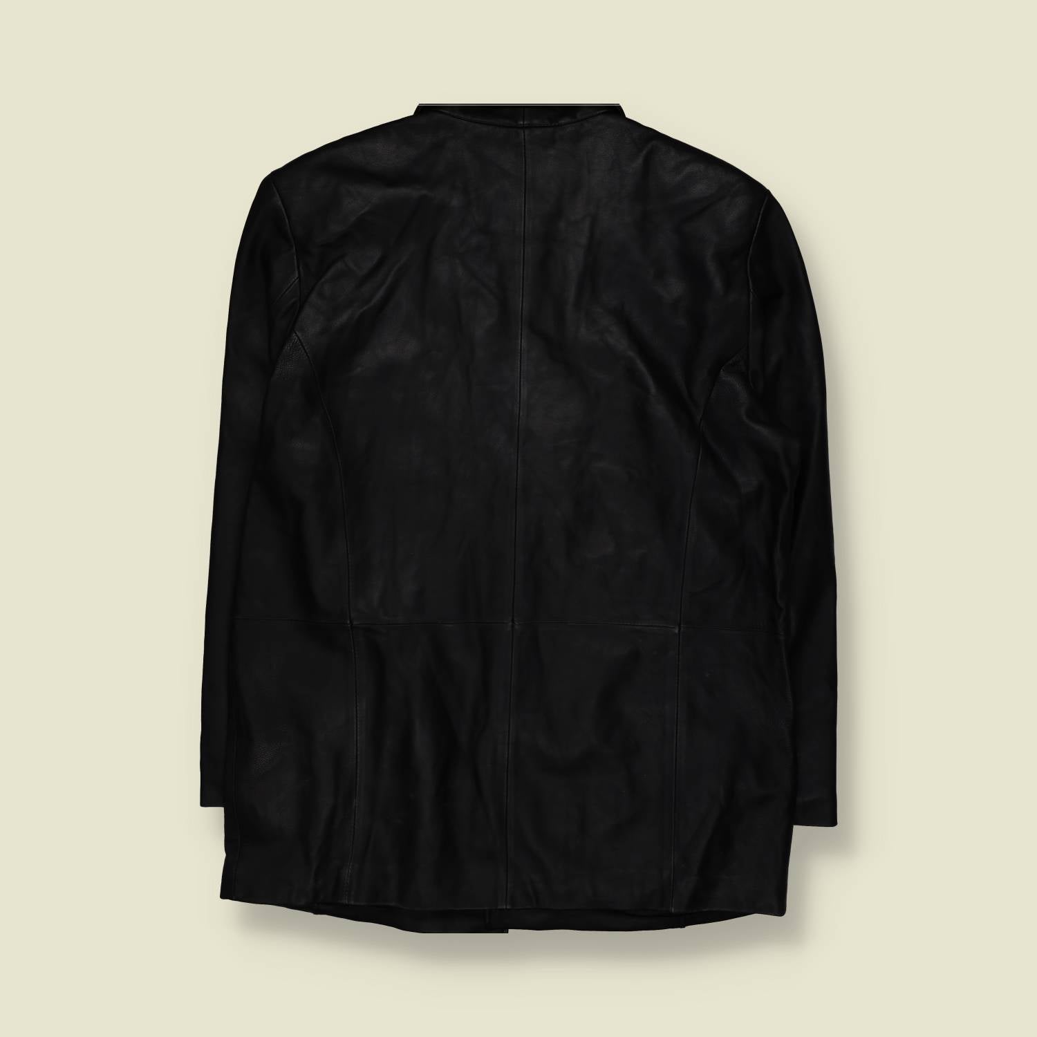 1990s | Authentic | Leather Jacket - XXL