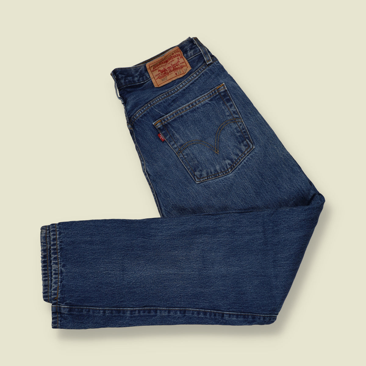 2000s | Levi's 501 Denim Jeans | Blue - W32