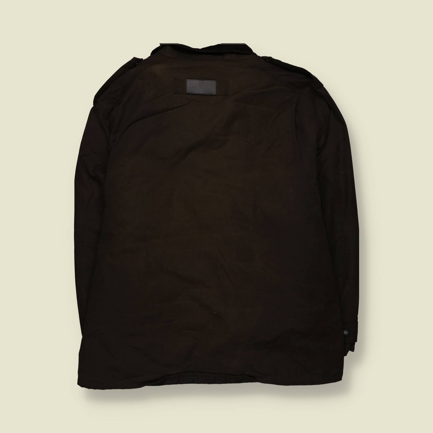 2000s | Barbour | Dark Brown Wax Jacket - Made in England - 5XL