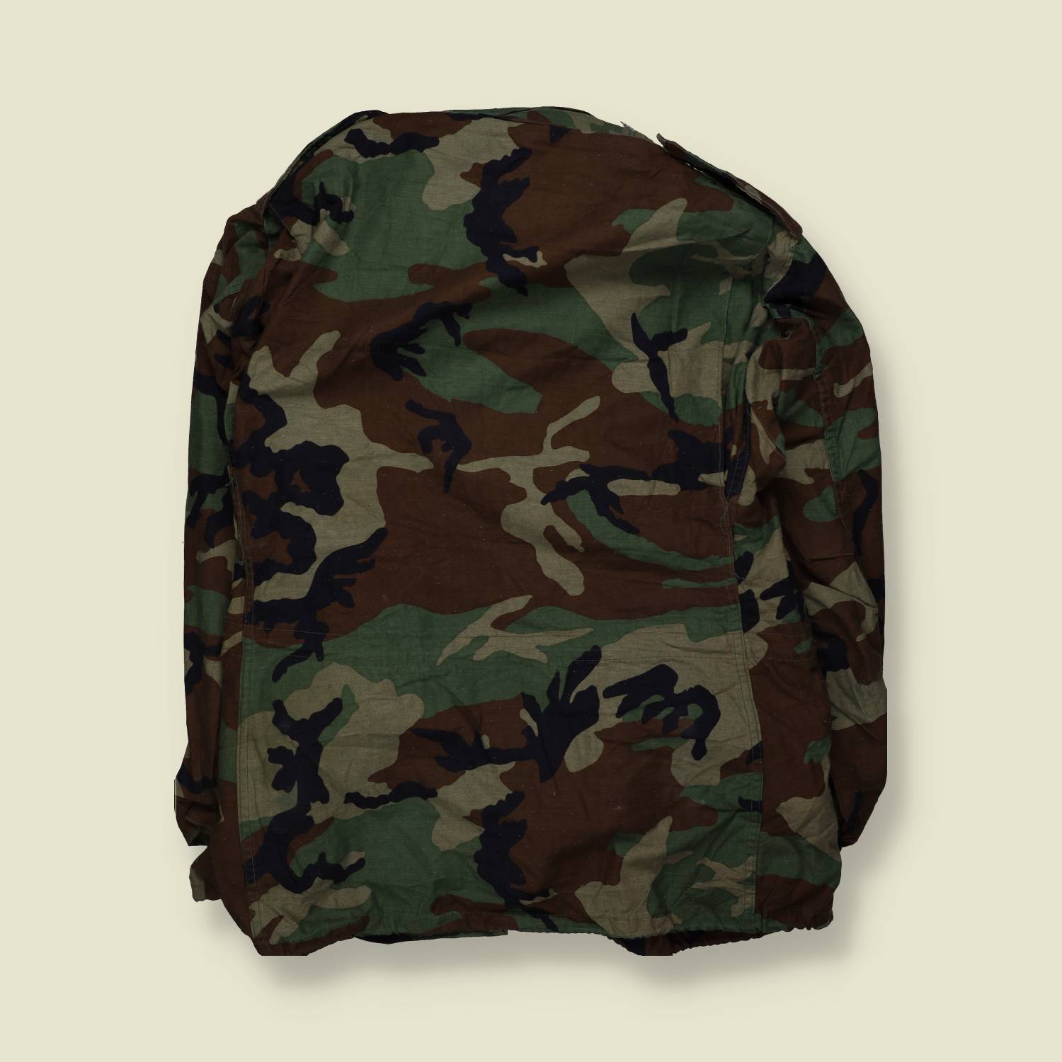 1980s | Woodland Camo M65 Field Jacket - XXL