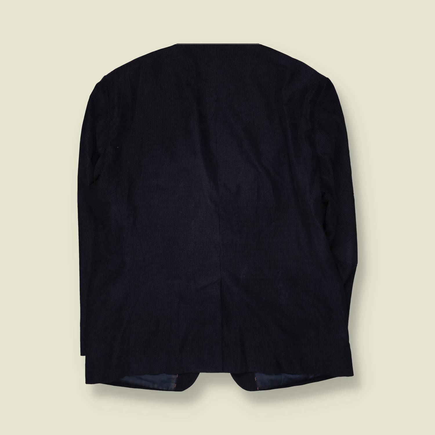 1980s | STNs | Corduroy Blazer | Navy - XL