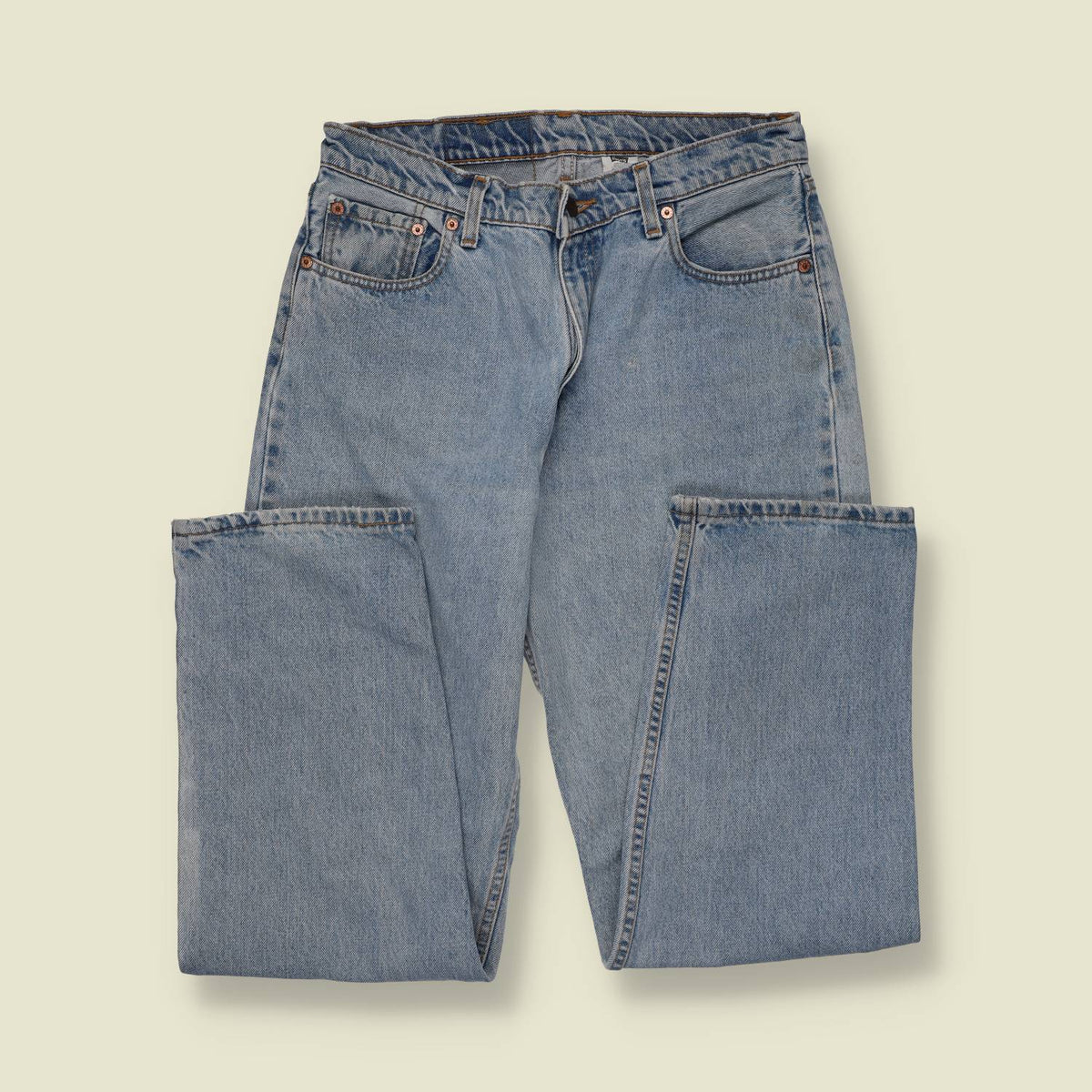 1980s | Levi’s | Made In USA 560 Jeans | Light Blue - w30