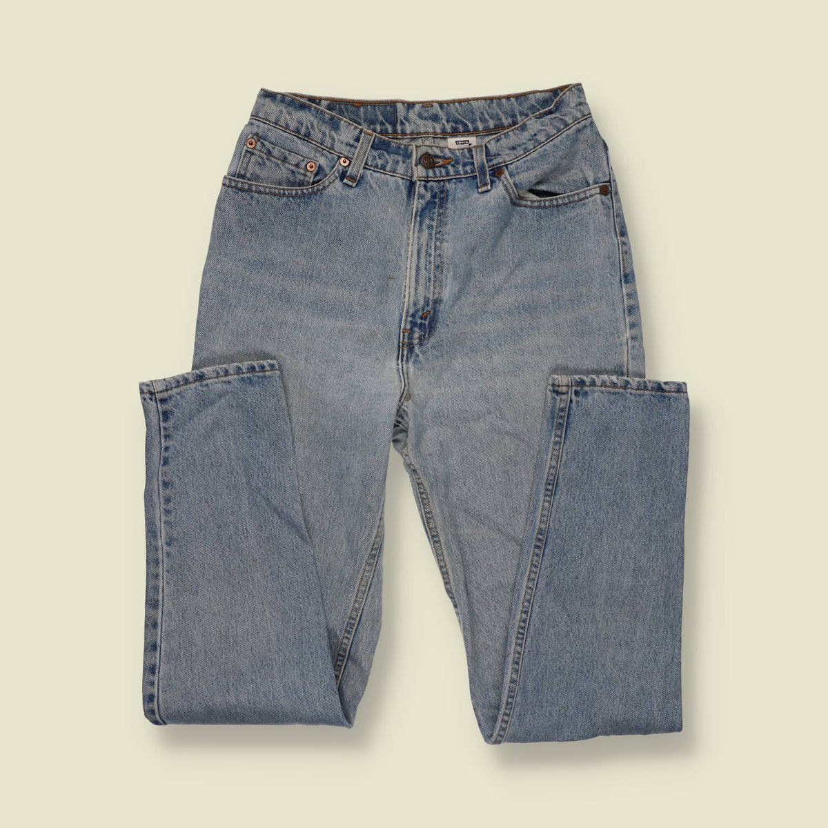 1980s | Levi’s | Made In USA 512 Jeans | Light Blue - w29