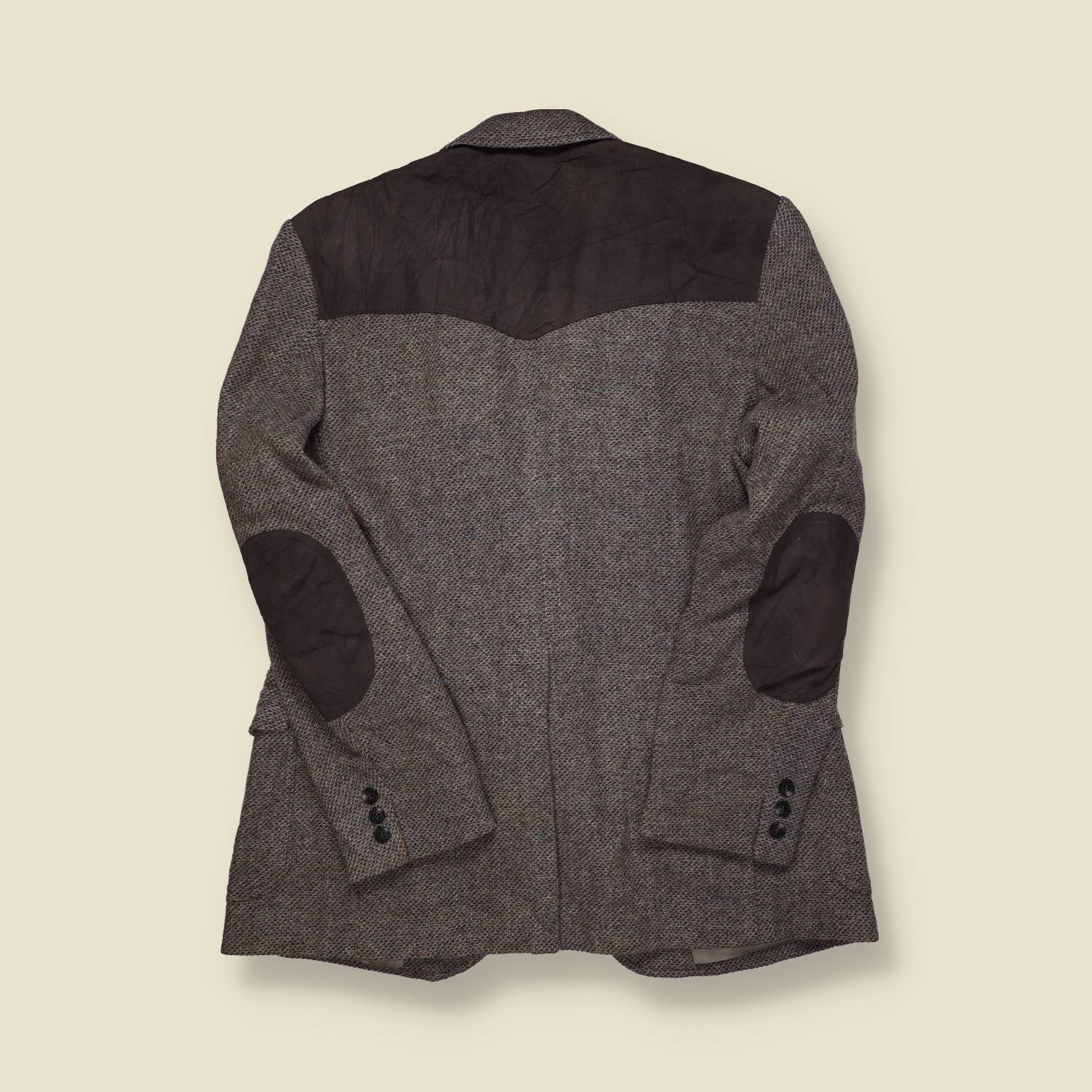 1970s | Pendleton | Wool Western Blazer | Herringbone | Made in USA – M