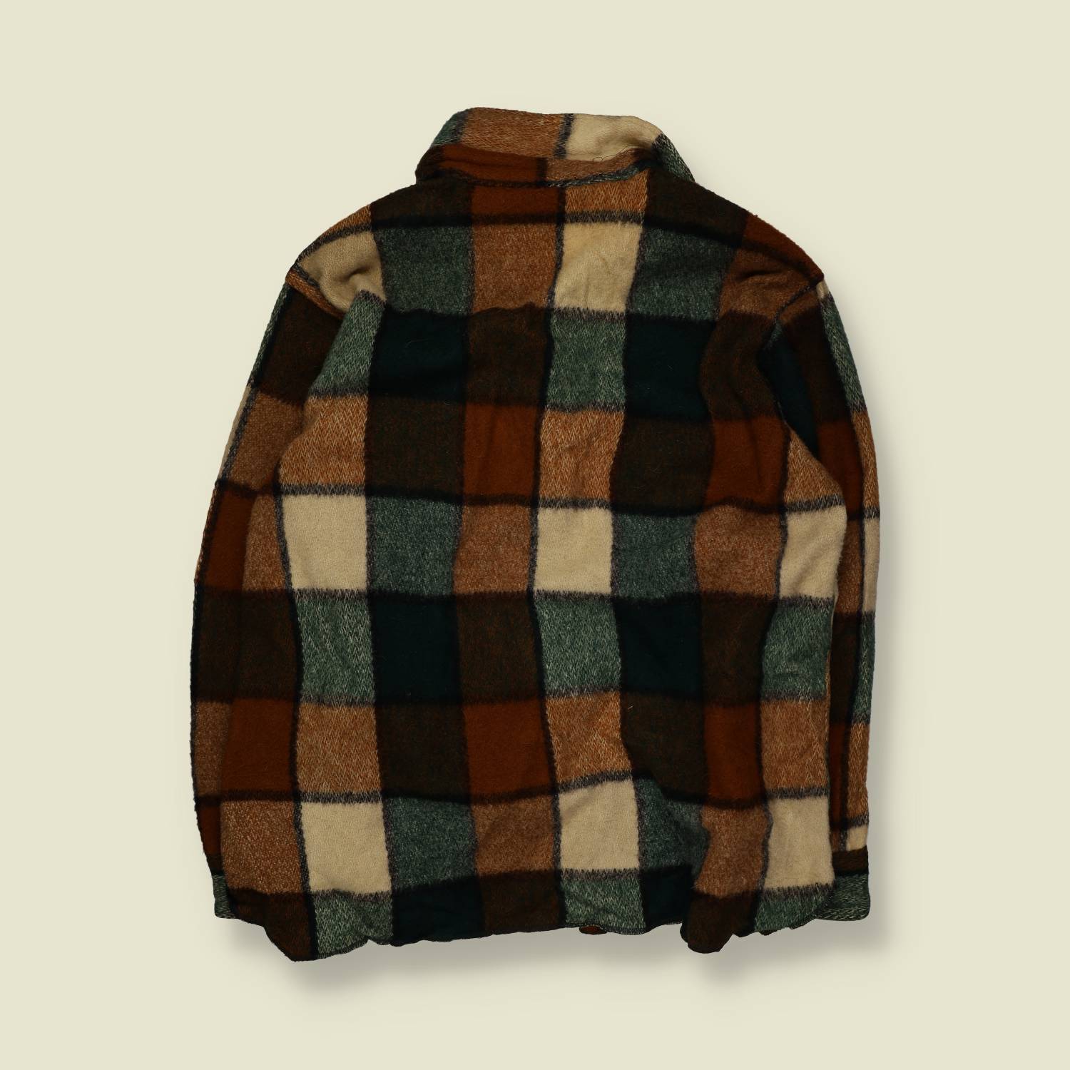 1970s | Woolrich | Wool Overshirt | Plaid Check – XXL
