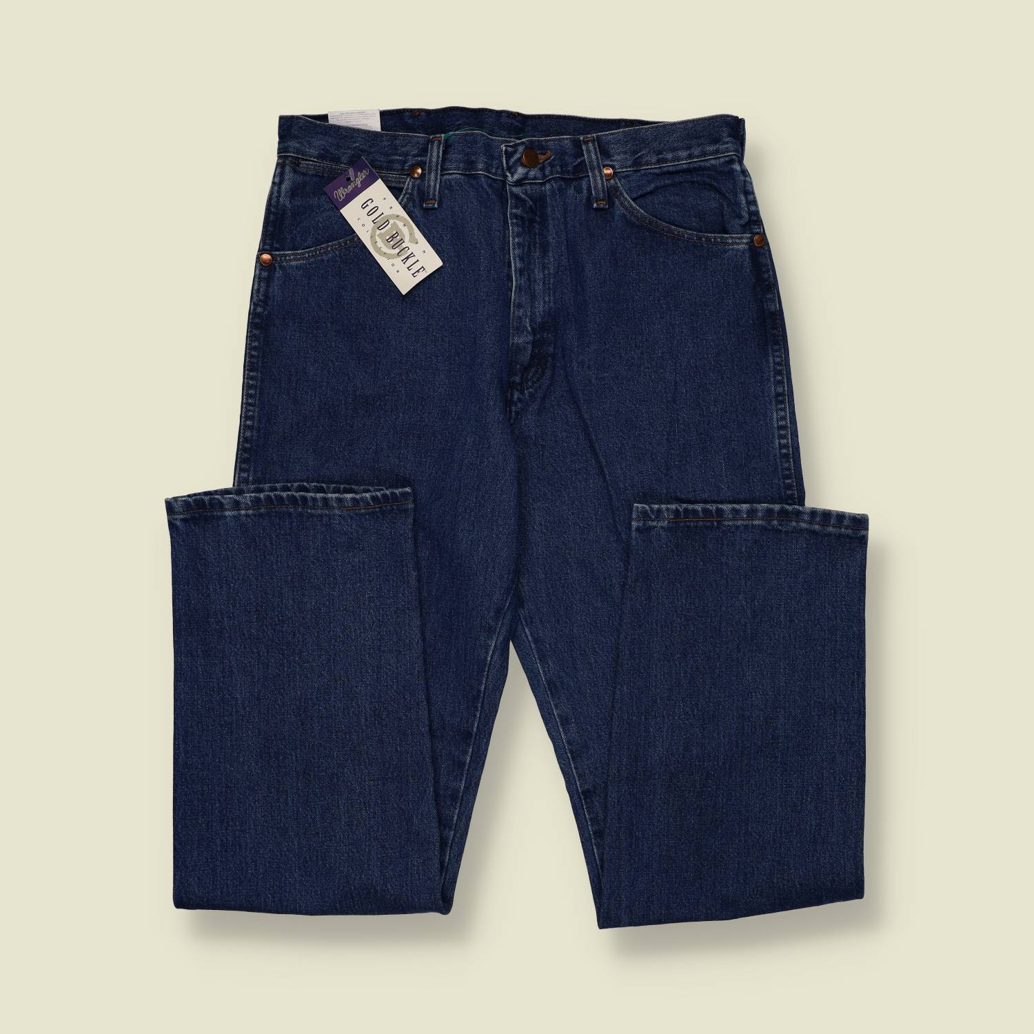 1990s | Wrangler | Pro Rodeo | Deadstock | Cowboy Cut Jeans | Made in USA – w33