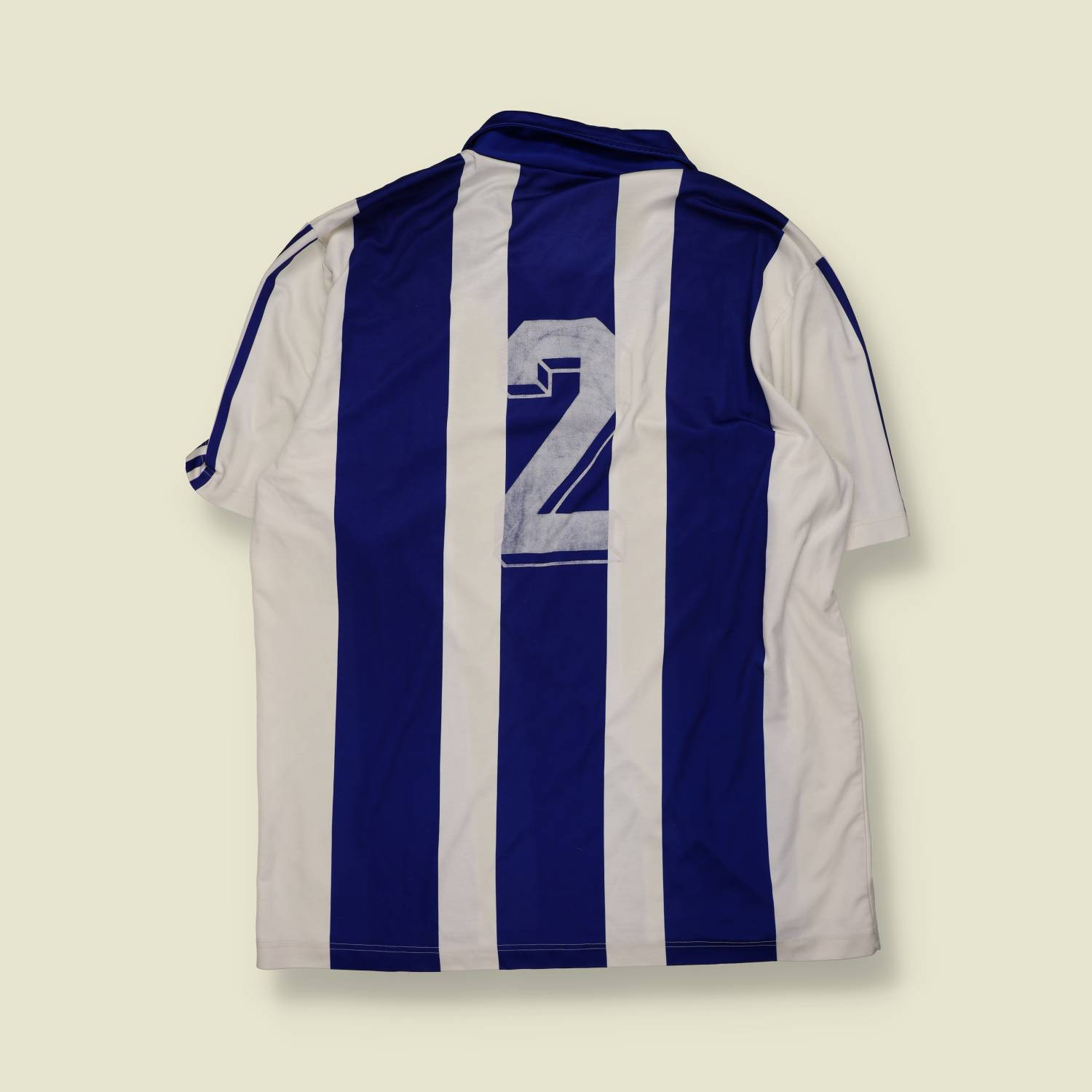 1990s | Adidas | Template Football Shirt | Number 2 – L