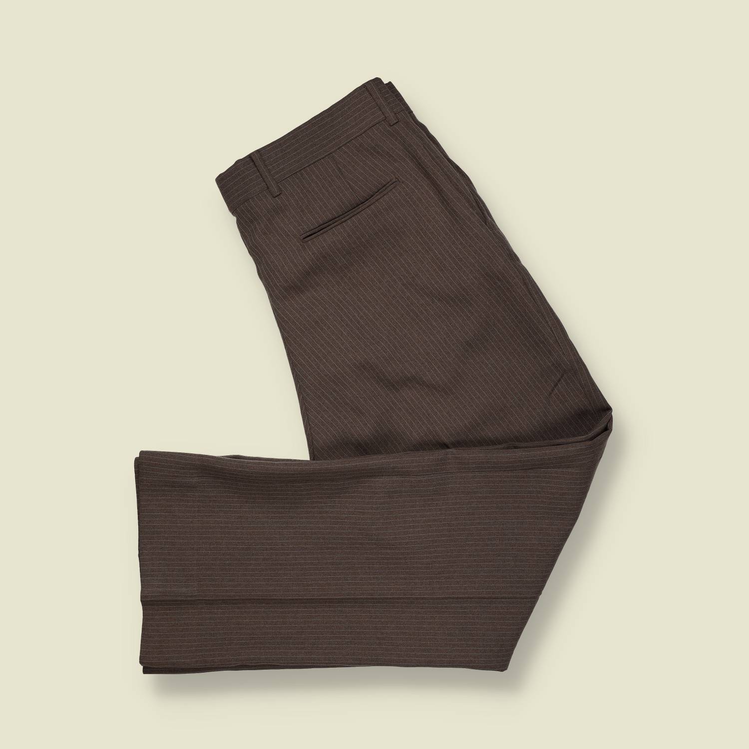 1980s | Unbranded | Pinstripe Trousers – w36