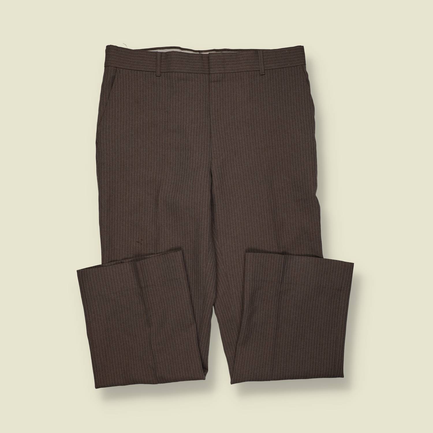 1980s | Unbranded | Pinstripe Trousers – w36